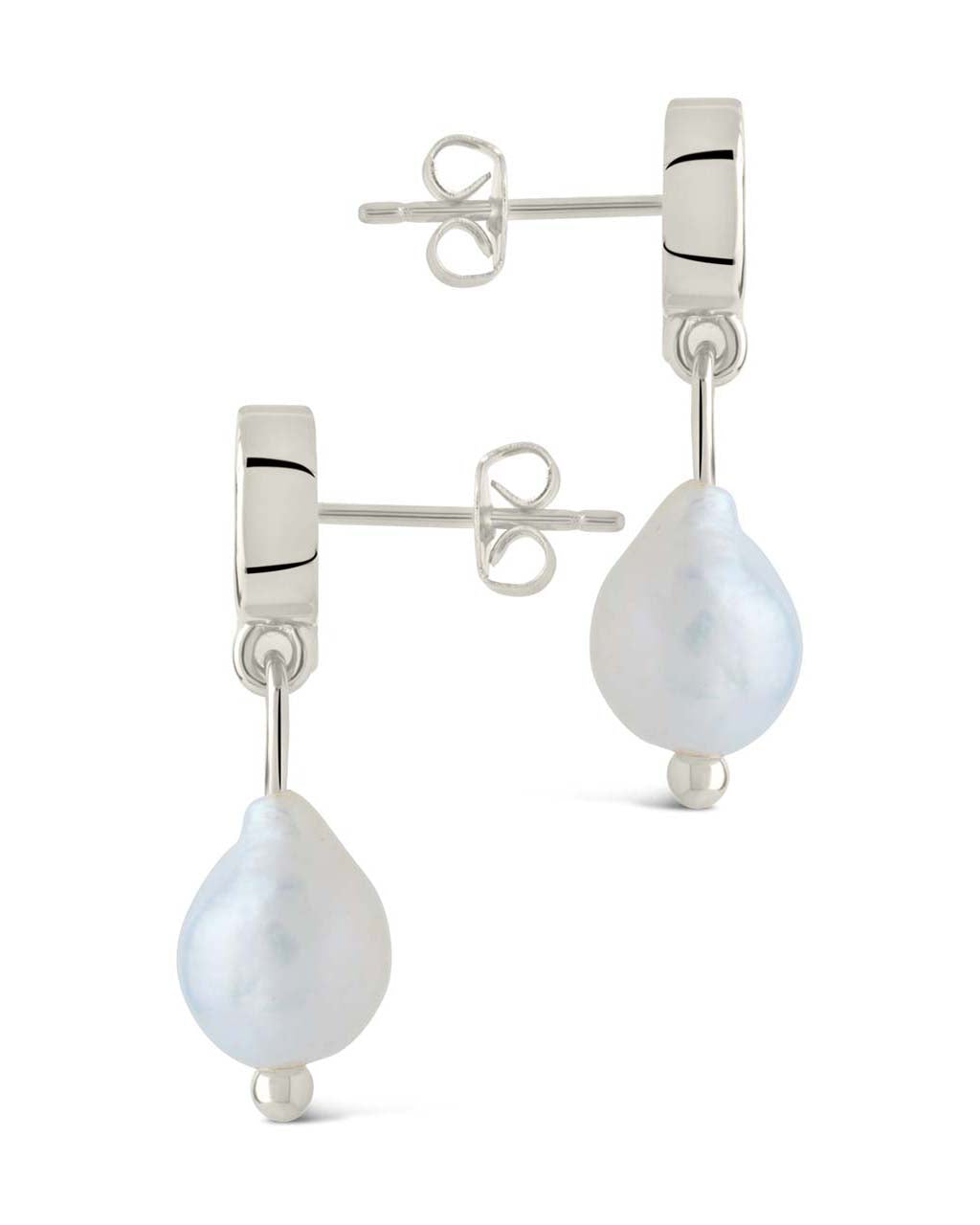 Stylish Penny CZ & Pearl Cluster Stud Earrings for Women - Elegant Fashion Jewelry for Parties, Weddings & Everyday Wear