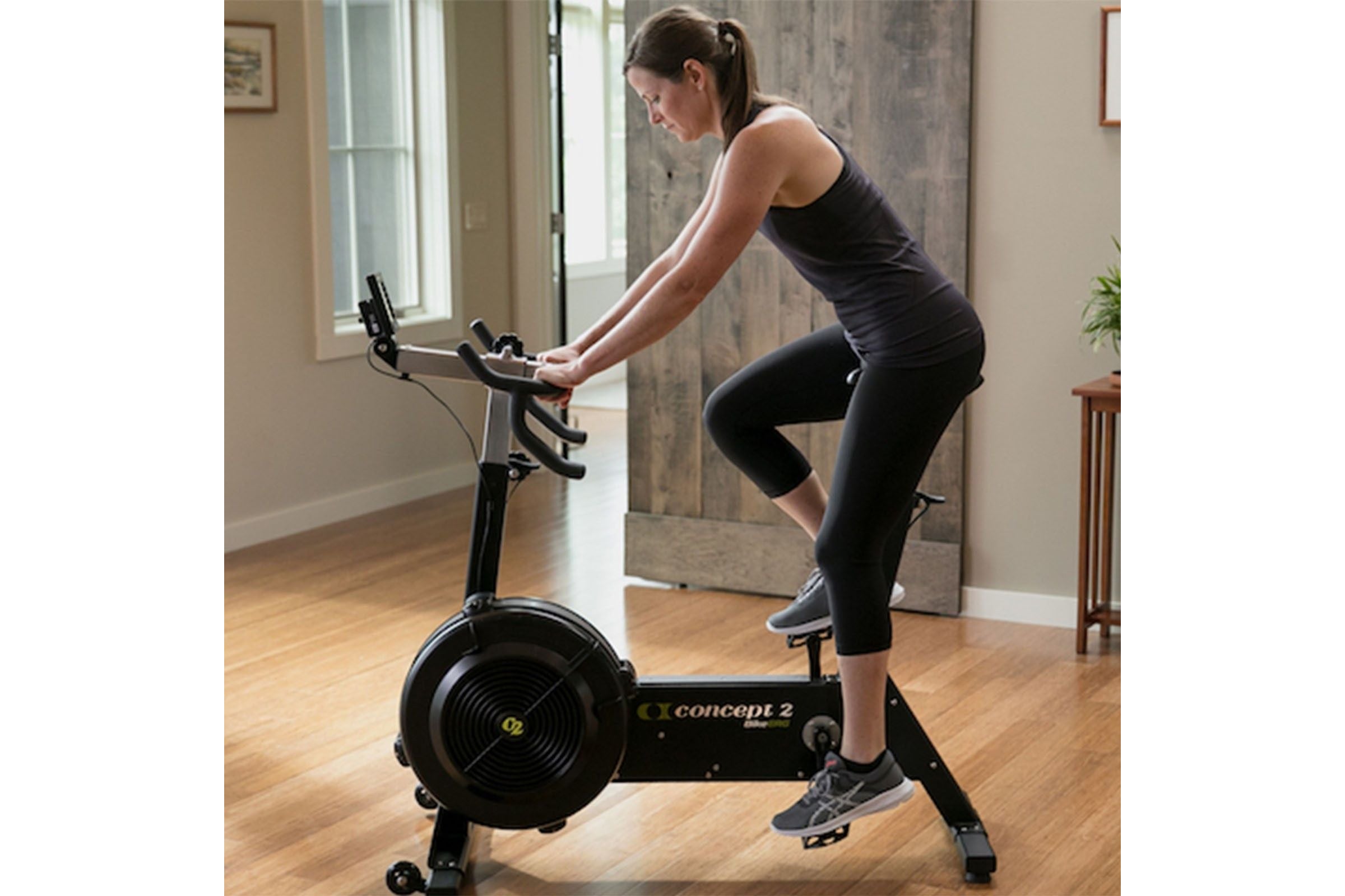 Concept2 BikeErg Indoor Cycling Exercise Bike - Premium Cardio Workout Equipment for Home & Gym Fitness Training - Perfect for HIIT, Endurance, and Spin Classes