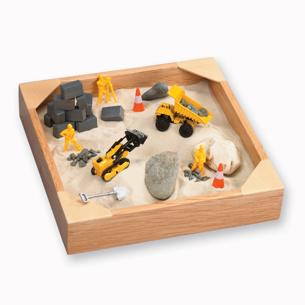 My Little Sandbox Big Builder Play Set - Construction Toy for Kids with 30+ Pieces - Perfect for Outdoor & Indoor Sand Play, Beach Activities, and Creative Learning