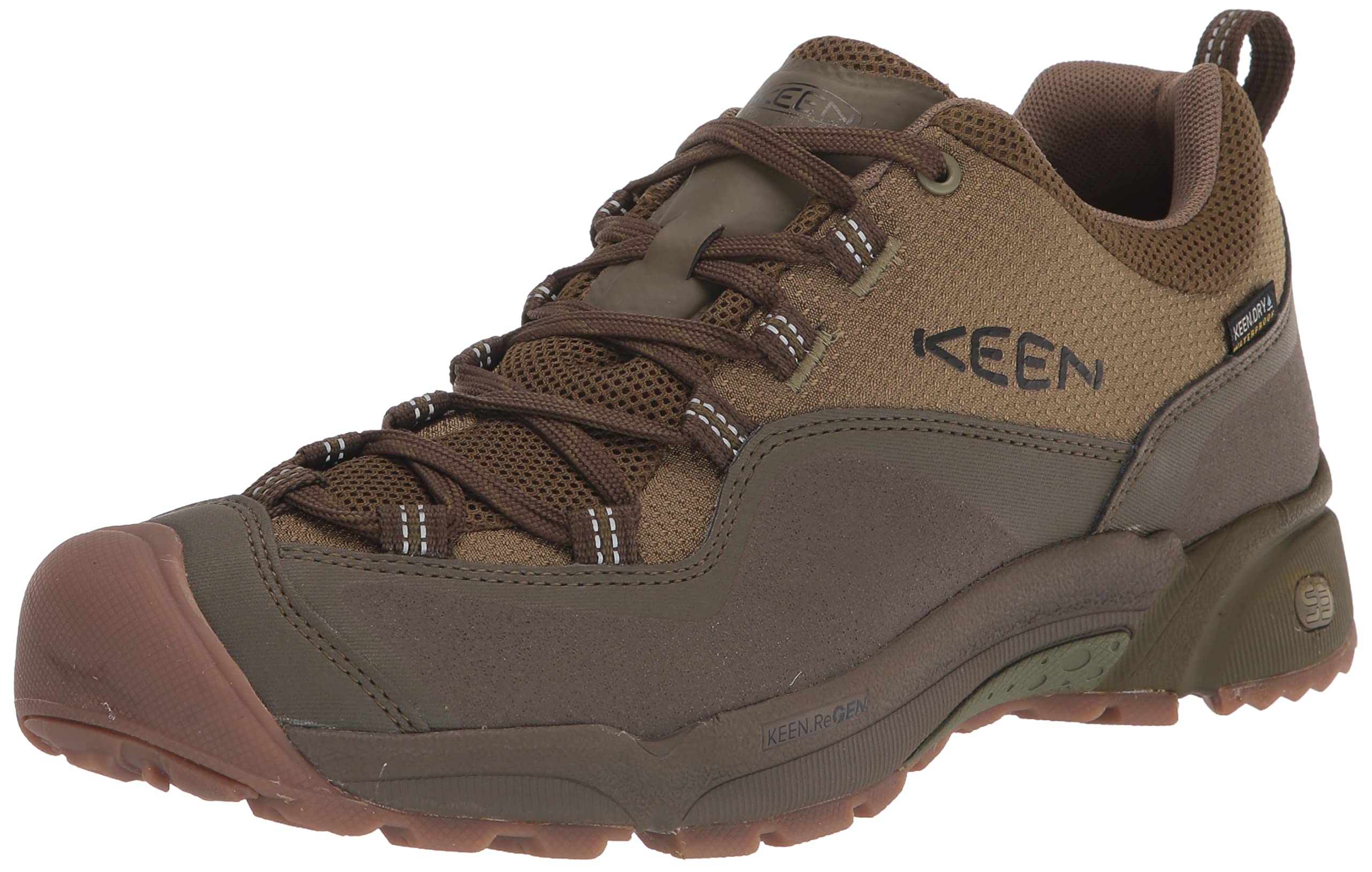 KEEN Men's Wasatch Crest Lightweight Waterproof Hiking Shoes - Breathable Trail Sneakers for Outdoor Adventures, Camping & Backpacking