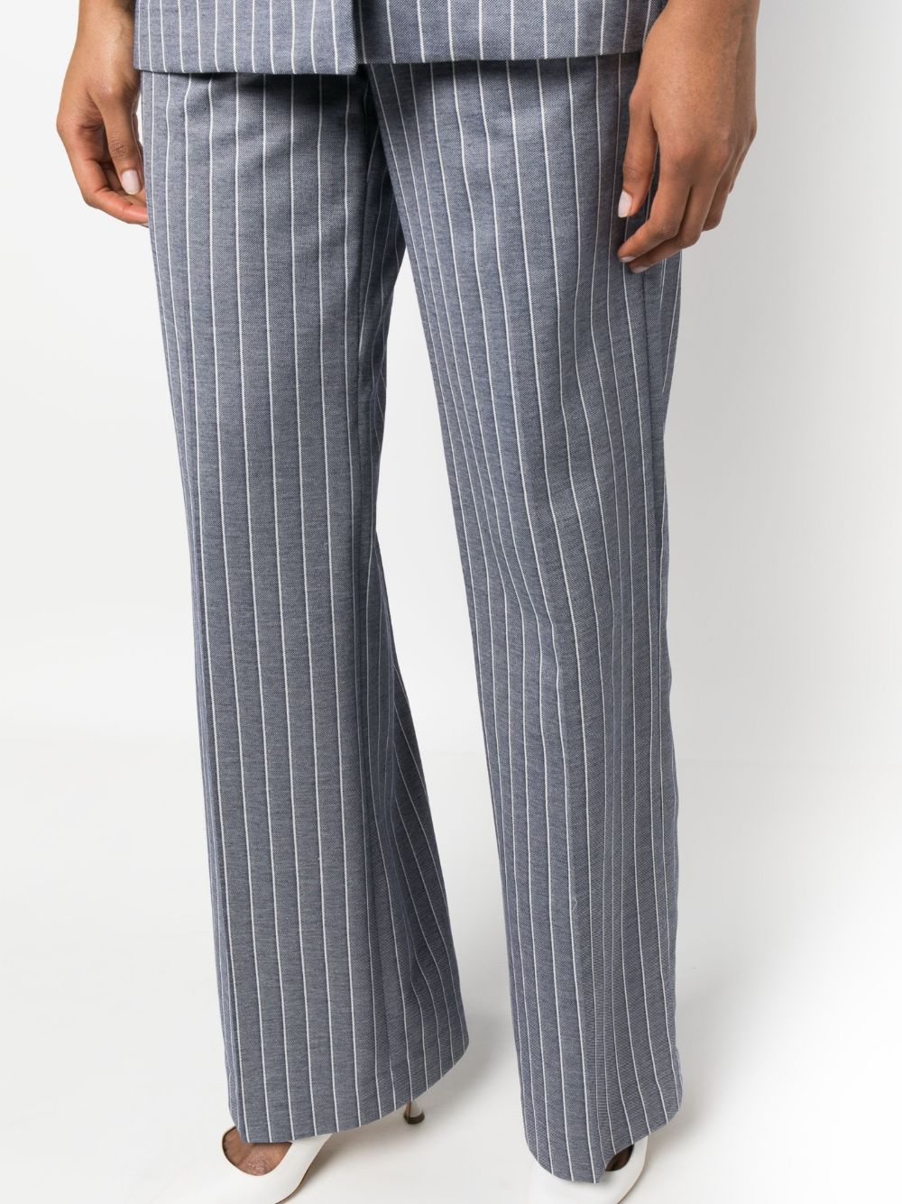 Circolo 1901 Men's Slim Fit Stretch Dress Pants in Navy Blue - Perfect for Office Wear & Business Casual Outfits