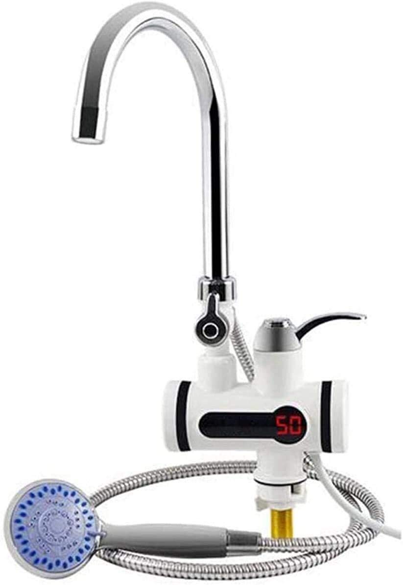 **Instant Electric Water Heater - 16.5X47.2cm Tankless Faucet & Shower Heater for Kitchen & Bathroom | Fast Hot Water On Demand | Perfect for Small Homes & Apartments**