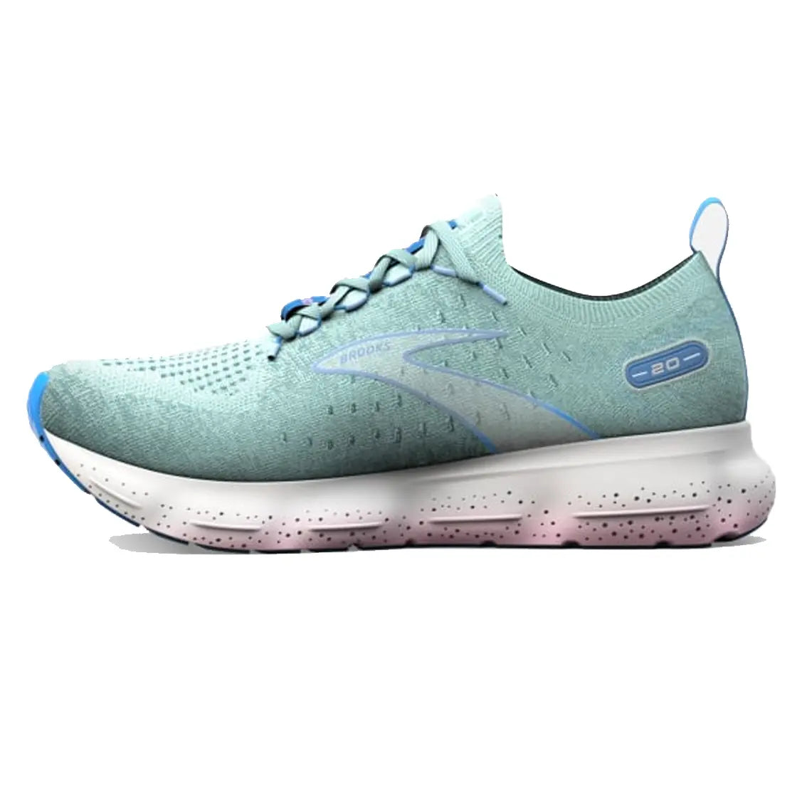 Brooks Glycerin StealthFit 20 Women's Running Shoes - Lightweight Cushioned Sneakers for Jogging, Gym Workouts & Daily Comfort