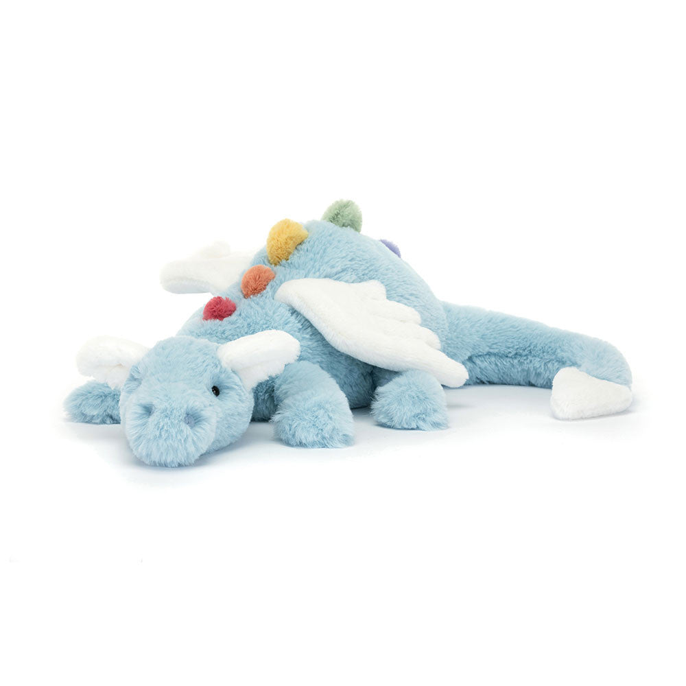 Jelly Cat Sky Dragon Plush Toy - Soft & Cuddly Stuffed Animal for Kids & Adults | Perfect for Gifts, Nursery Decor, and Comfort