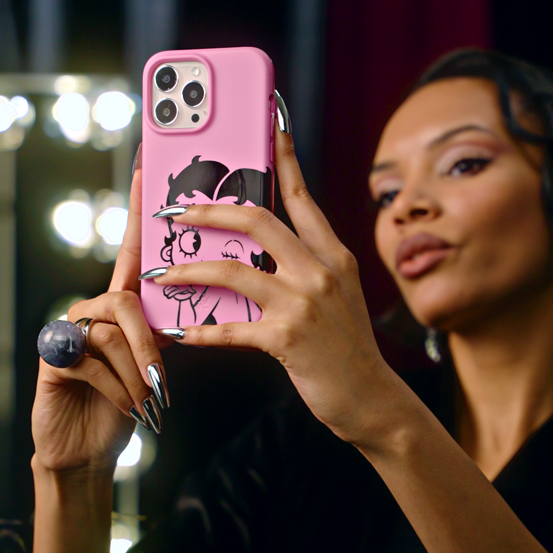Betty Boop 'Be Mine' Cute Cartoon iPhone Case - Perfect for Valentine's Day Gifts & Everyday Use