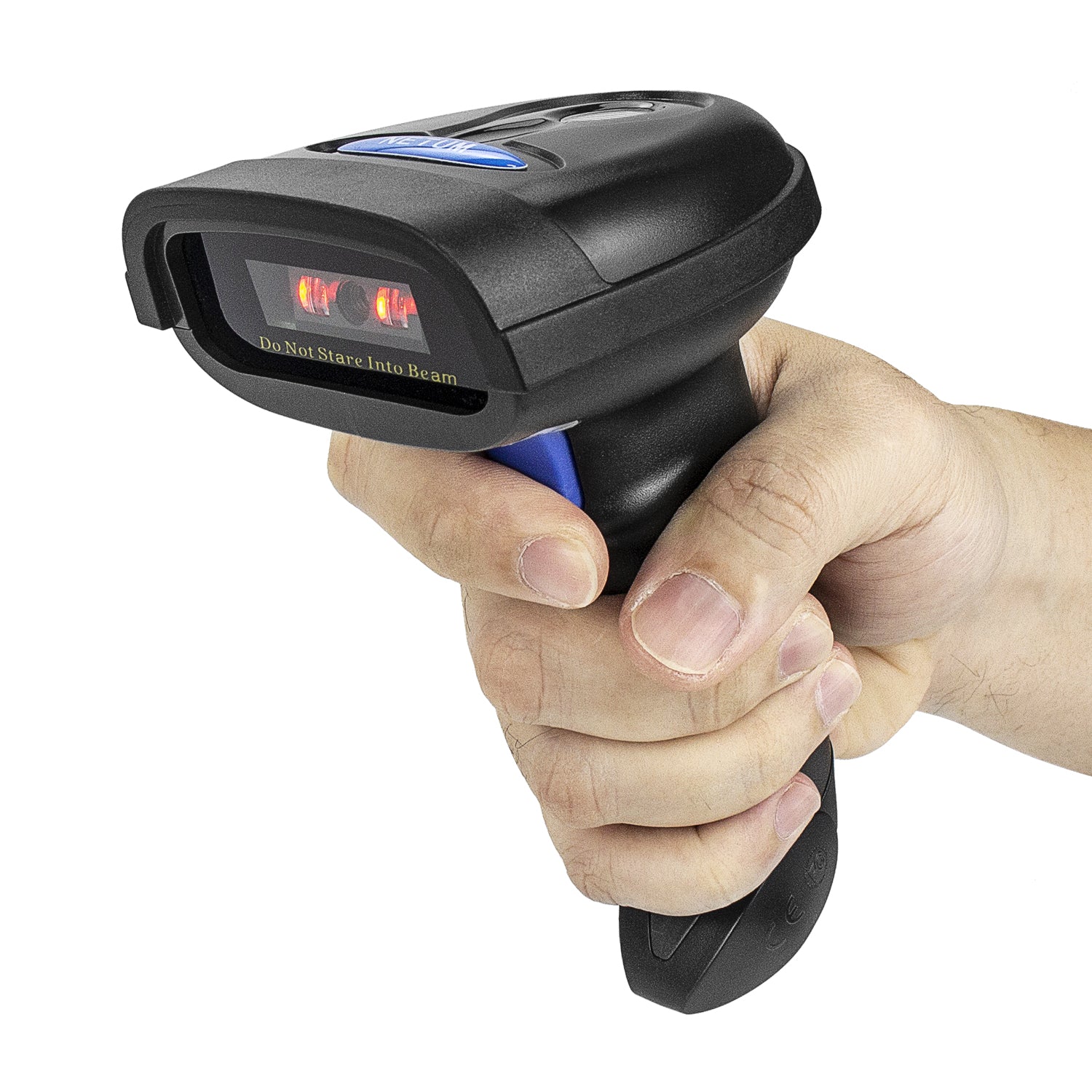 NT 1228BC 1D Bluetooth Barcode Scanner - 100 Pack Bulk Set for Retail, Warehouse & Inventory Management | Wireless Handheld Scanner for Android/iOS Devices