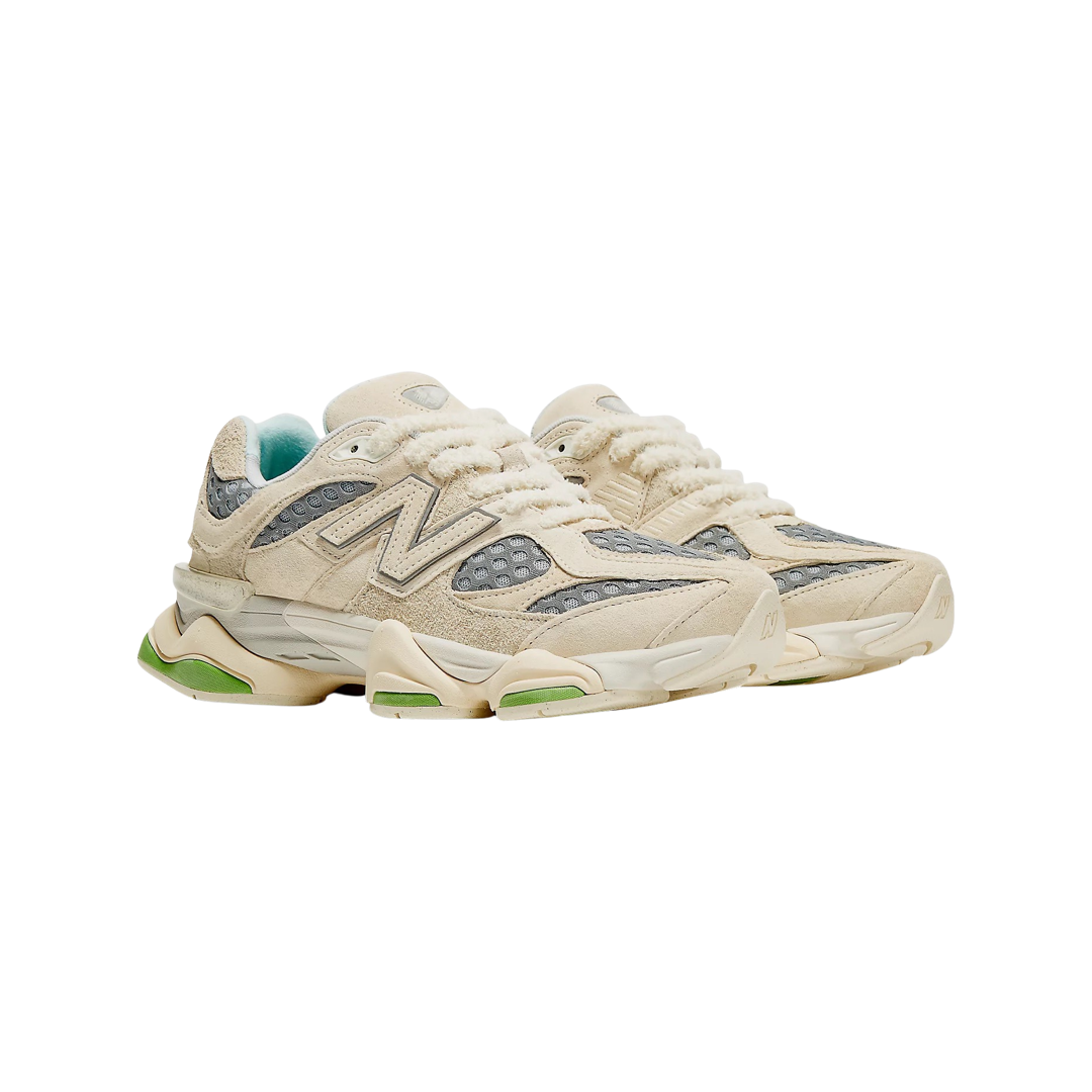 New Balance 9060 Bricks & Wood Sneakers - Beige Grey Green Colorway | Men's & Women's Casual Shoes for Running, Walking & Streetwear Fashion