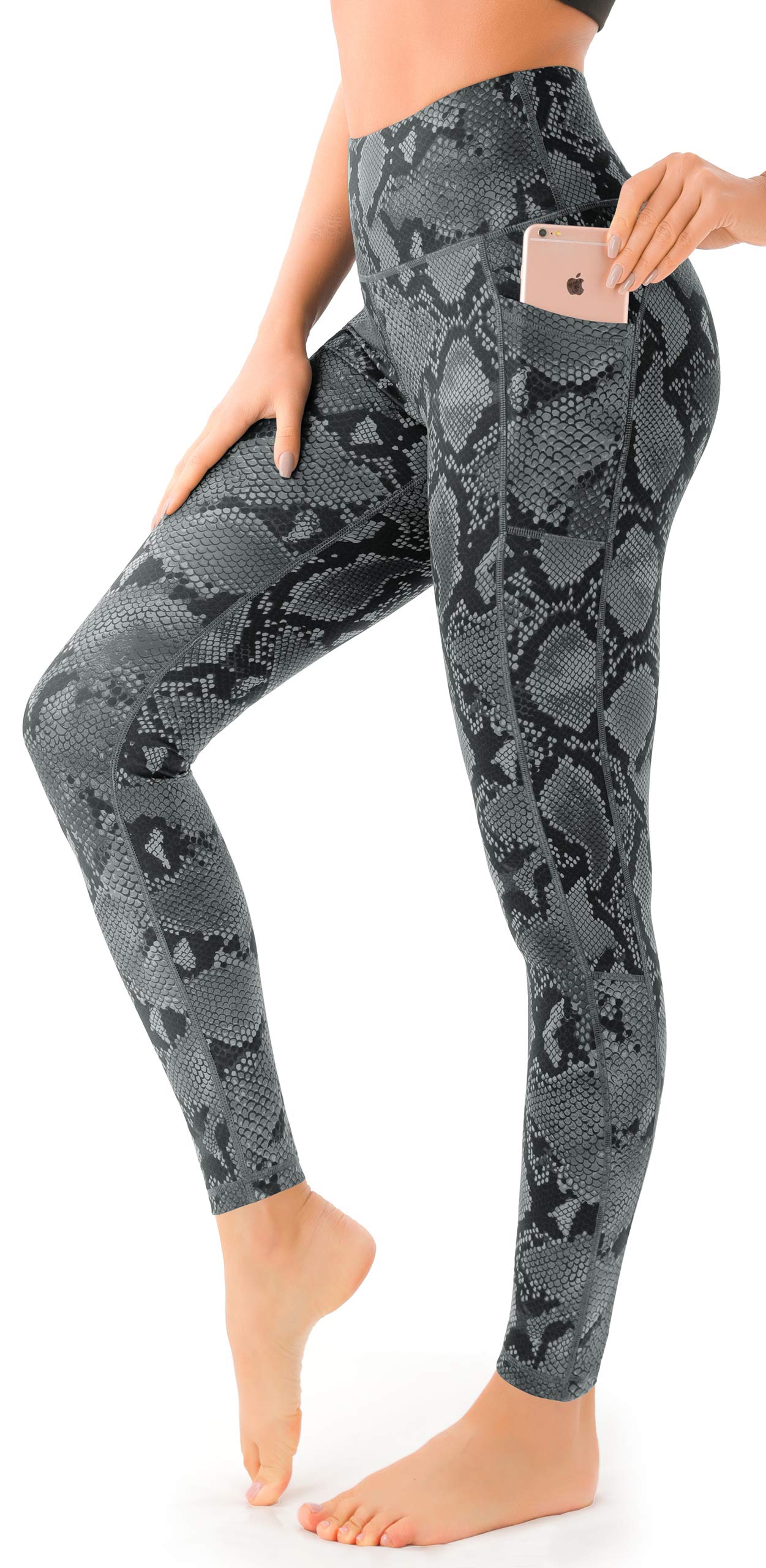 Best Women's High Waisted Workout Leggings with Pockets - Tummy Control Yoga Pants for Running, Gym & Lounge Wear - Persit Activewear