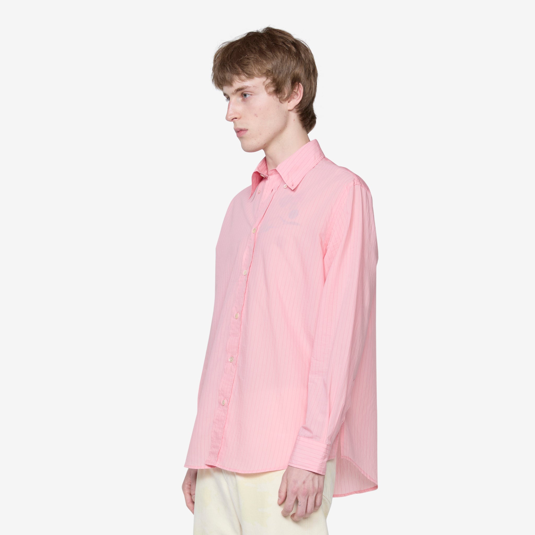 Stylish Pink Button Down Shirt for Men & Women | Casual & Office Wear | Perfect for Work, Dates & Everyday Outfits