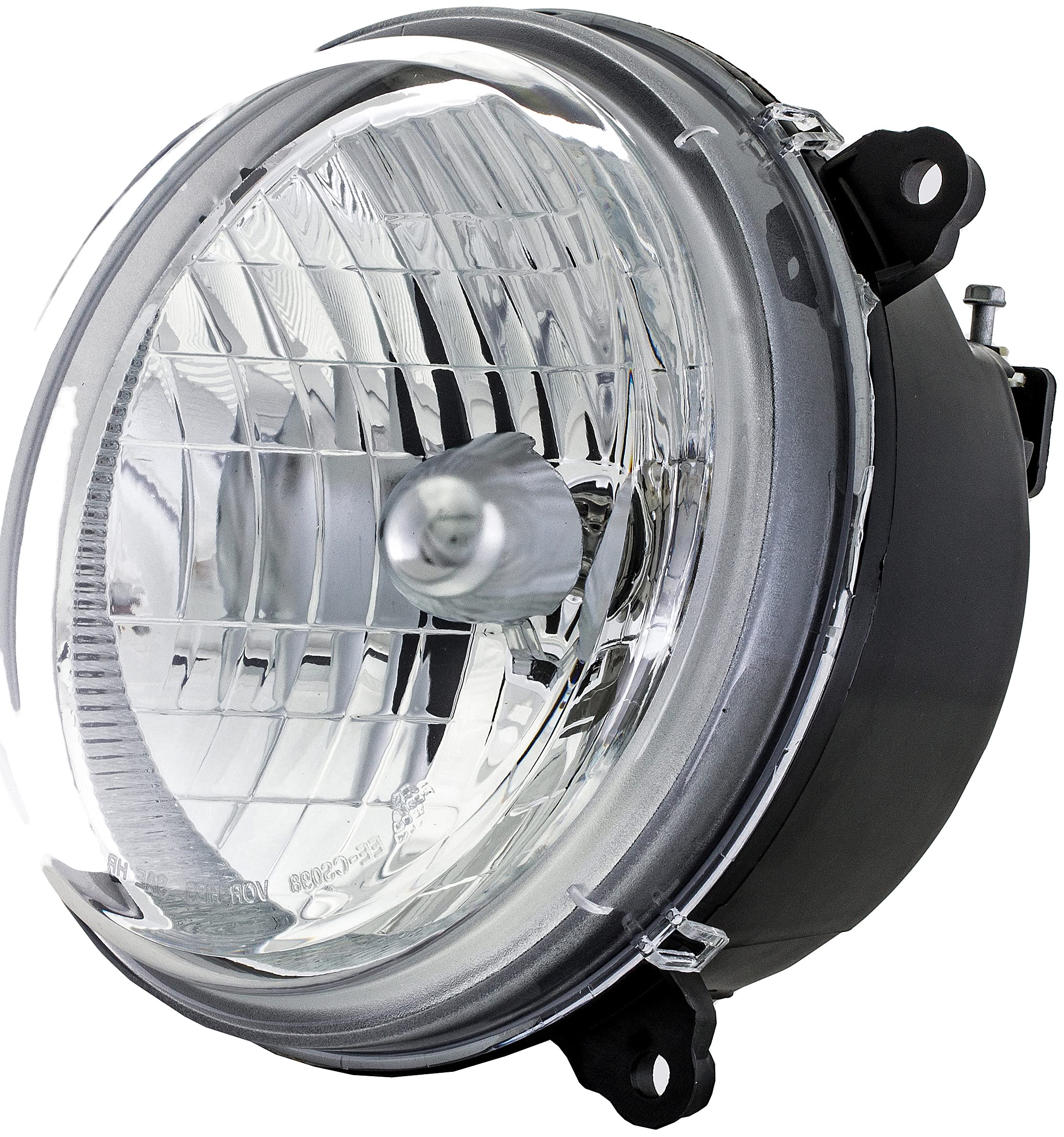 Dorman 1591066 Passenger Side Headlight Assembly Replacement for Jeep Wrangler, Cherokee & Grand Cherokee - Perfect for Night Driving & Off-Road Adventures
