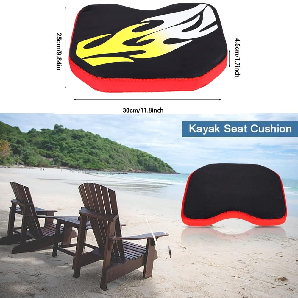 **Premium Kayak Seat Cushion - Lightweight Canoe & Kayak Seat Pad for Fishing & Comfort - Ideal for Kayaking, Canoeing & Outdoor Adventures**