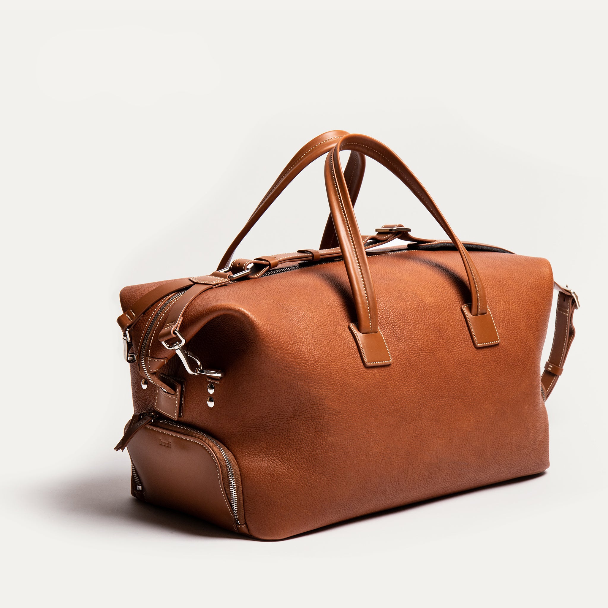 Premium Wilson Genuine Leather Grain Cognac Wallet - Stylish & Durable for Everyday Use, Travel & Business