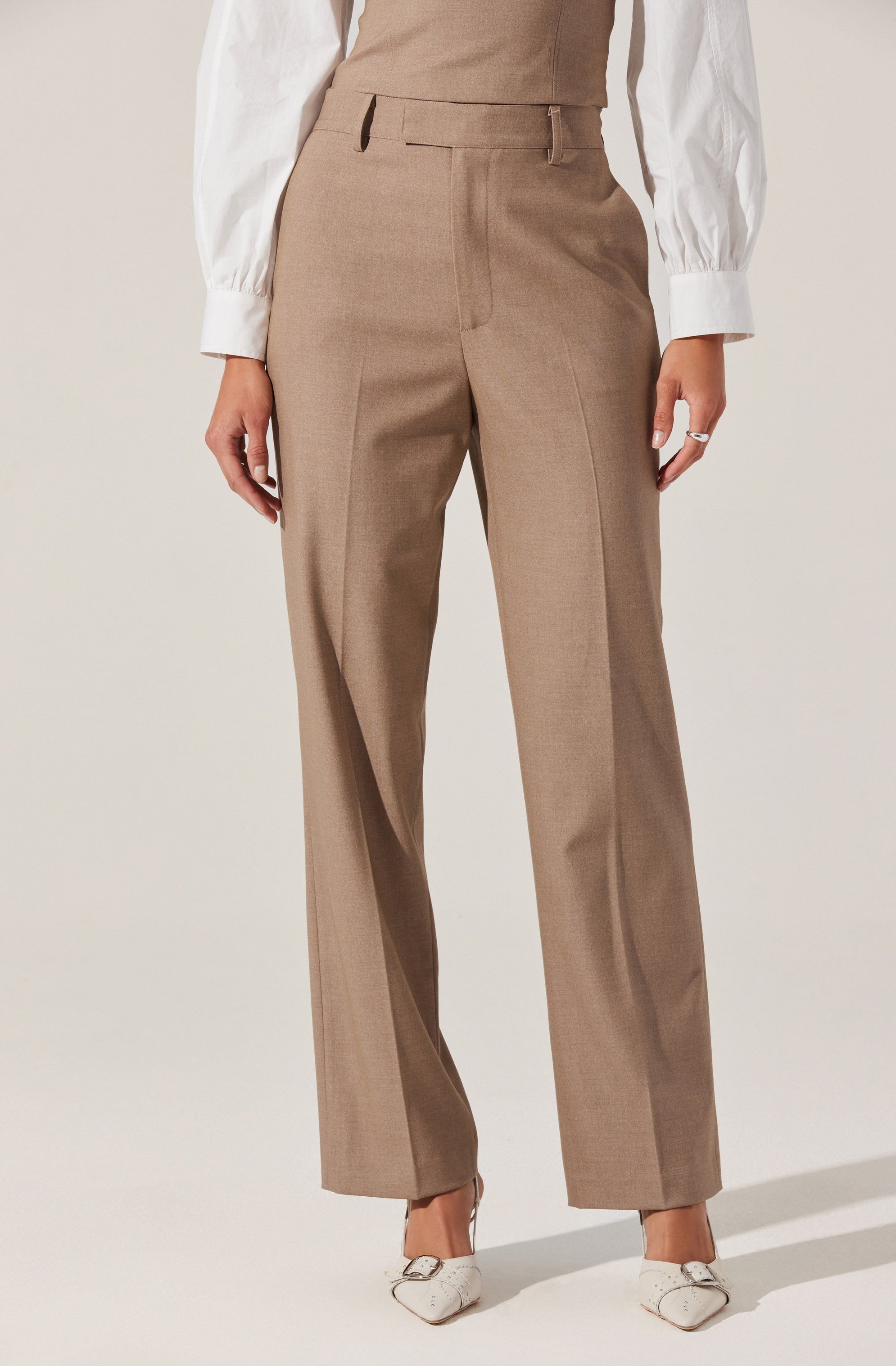 Brooks Pleated Tailored Pants for Men - Classic Business Casual Dress Pants with Comfort Fit - Perfect for Office, Work & Formal Occasions