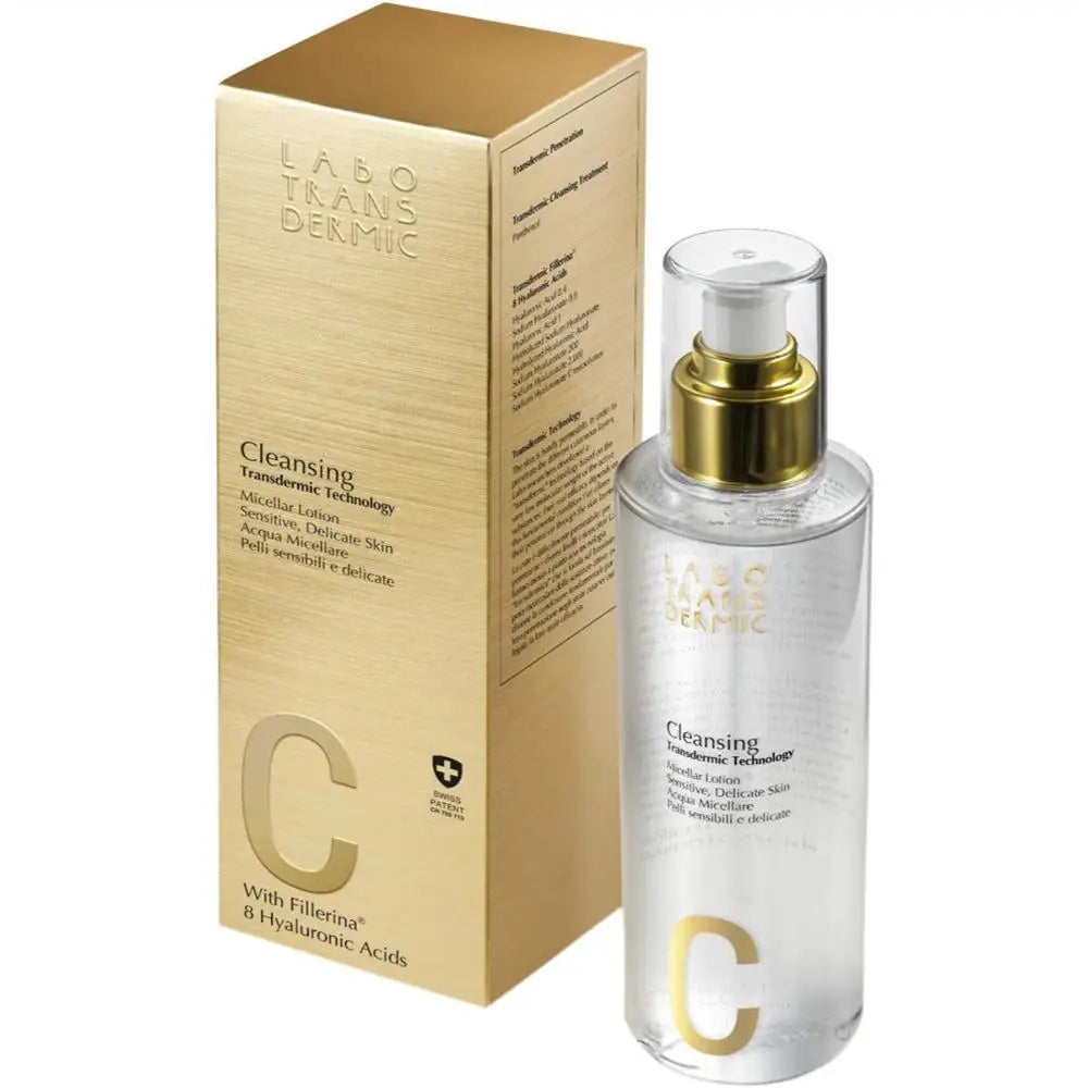 Labo Transdermic Micellar Lotion 200ml - Gentle Facial Cleanser for All Skin Types | Perfect for Makeup Removal & Daily Skincare Routine