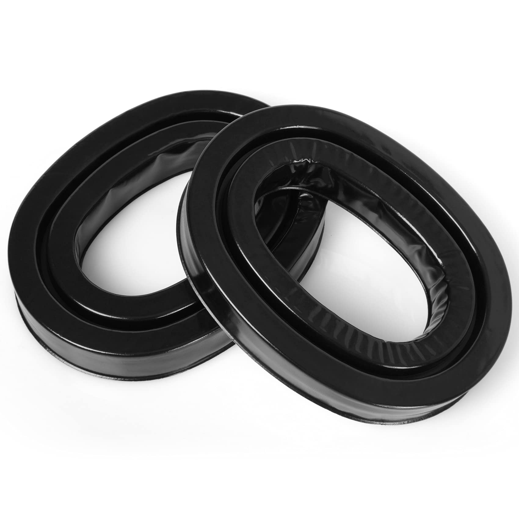 Replacement Gel Ear Cushions for TS TAC-Sky Comta II/III & Peltor Sport Tactical 100/300/500 Headsets - Comfortable Noise Reduction Earmuffs for Airsoft, Shooting Range, and Tactical Training