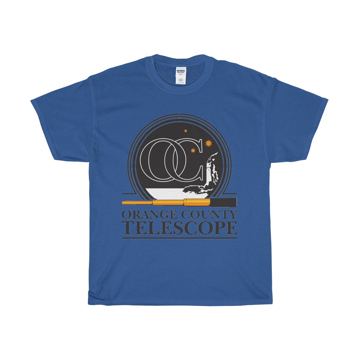 OC Telescope Tee - Comfortable Cotton T-Shirt for Stargazing & Astronomy Enthusiasts | Perfect for Outdoor Camping & Casual Wear