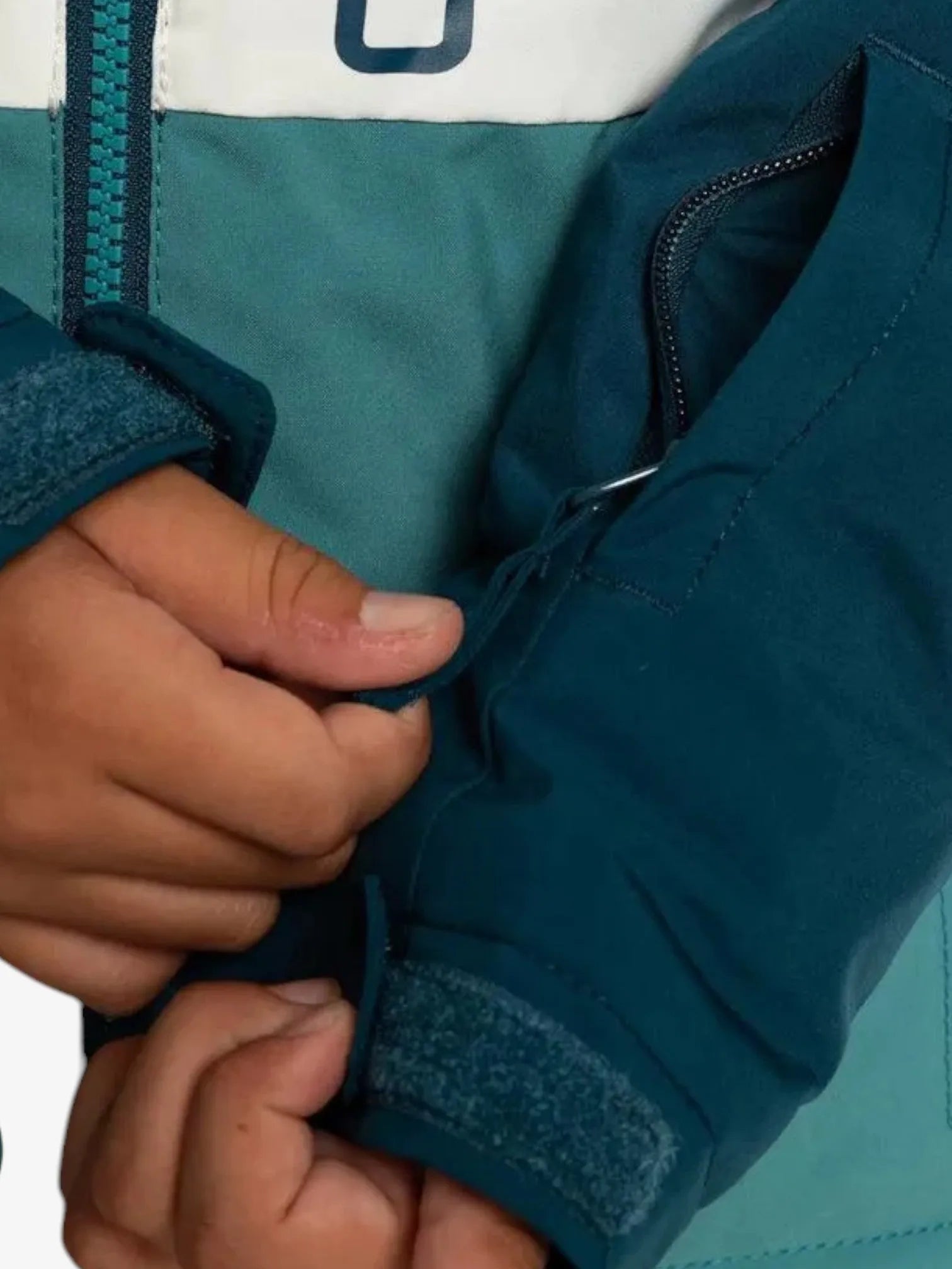 Quiksilver Boys' Side Hit Snow Jacket - Blue & White - Waterproof Winter Coat for Kids - Perfect for Skiing, Snowboarding & Outdoor Adventures