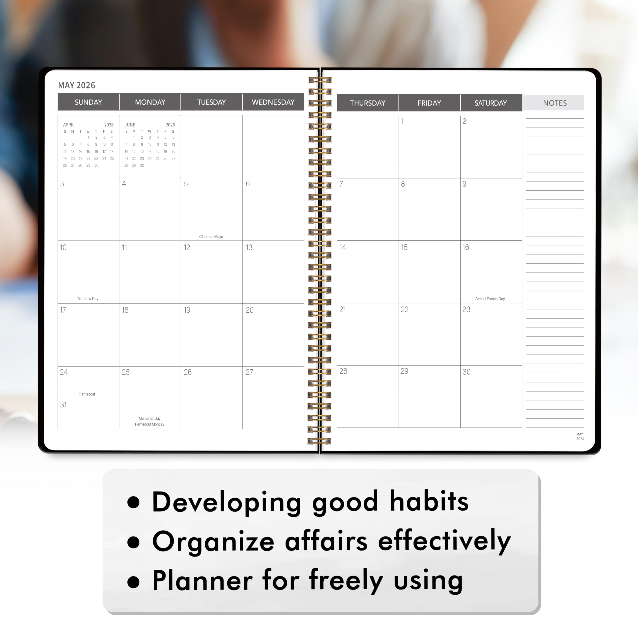 KAICN 36-Month Planner 2025-2027 | January 2025 - December 2027 Calendar | 8.5