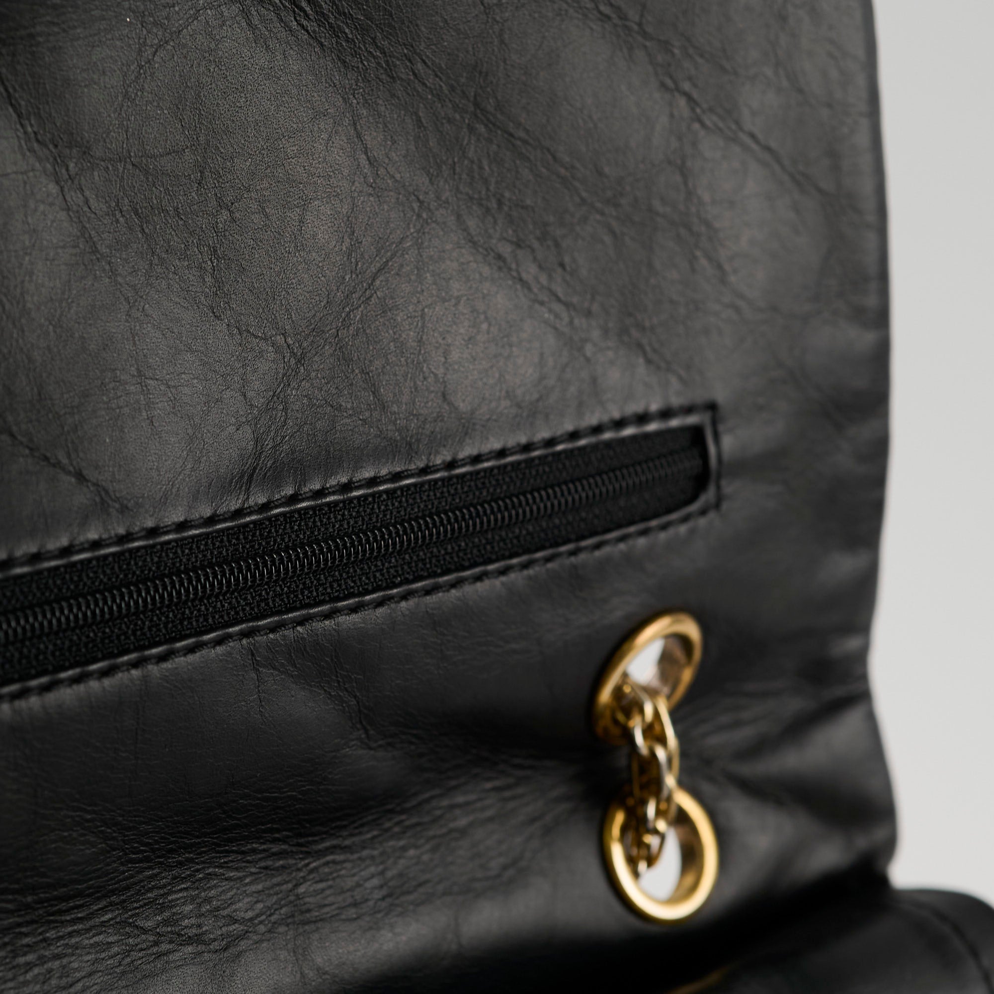 Chanel Reissue 227 Black Leather Flap Bag - Classic Luxury Handbag for Women | Perfect for Evening Events, Parties & Special Occasions