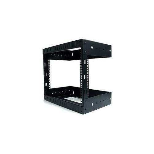 8U Open Frame Equipment Rack - Heavy Duty Server Rack for Network & AV Equipment - Perfect for Data Centers, Home Studios & Office Server Rooms