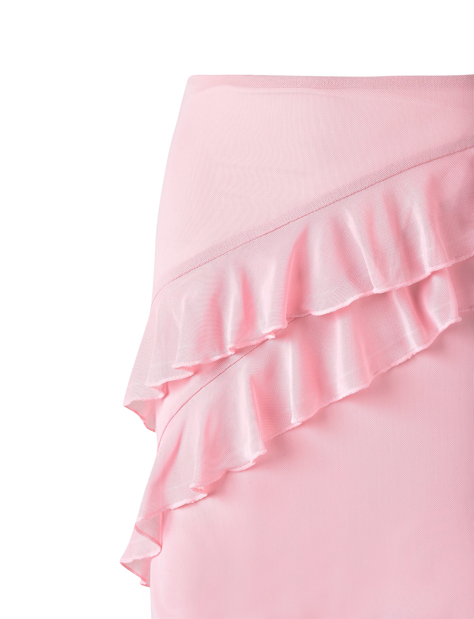 Stormi Skirt in Baby Pink - Women's Flowy A-Line Mini Skirt for Casual Outings, Dates & Summer Fashion