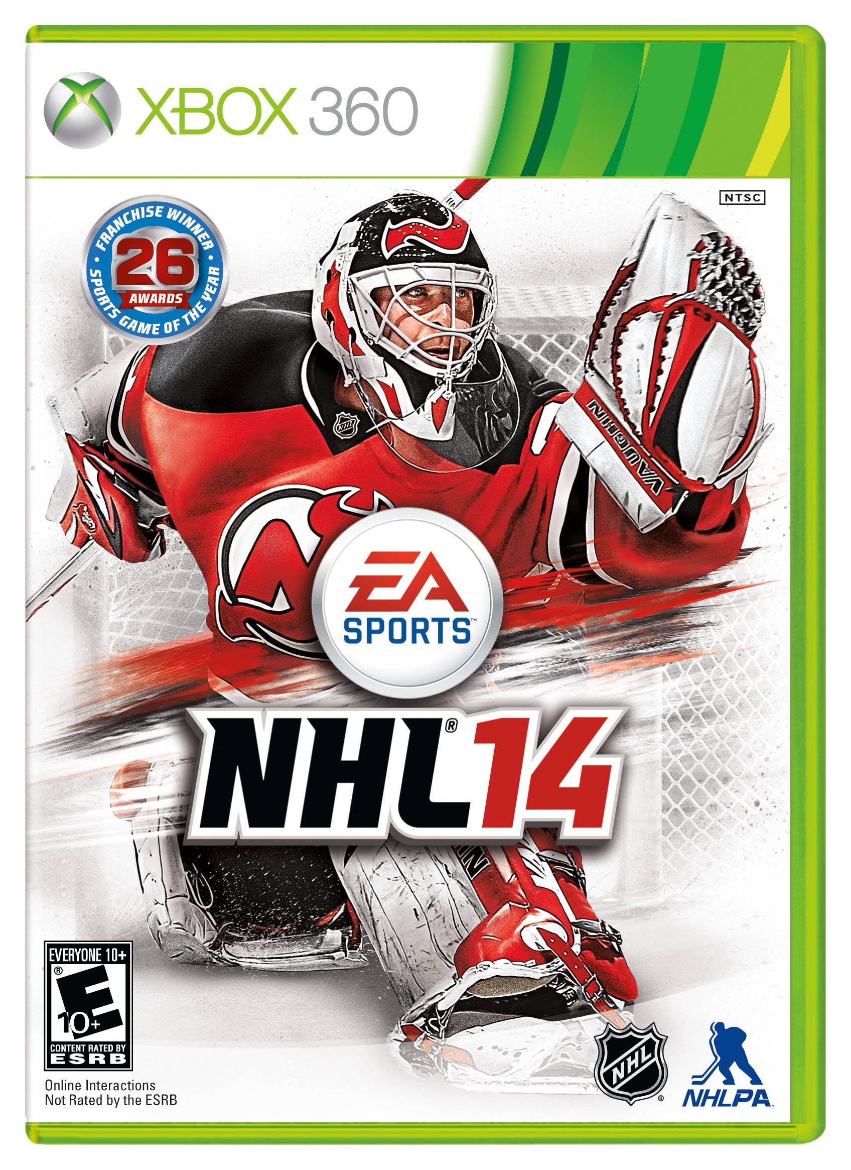 NHL 14 Hockey Video Game for Xbox 360 - Authentic NHL Experience, Realistic Gameplay & Team Rosters - Perfect for Hockey Fans & Gamers