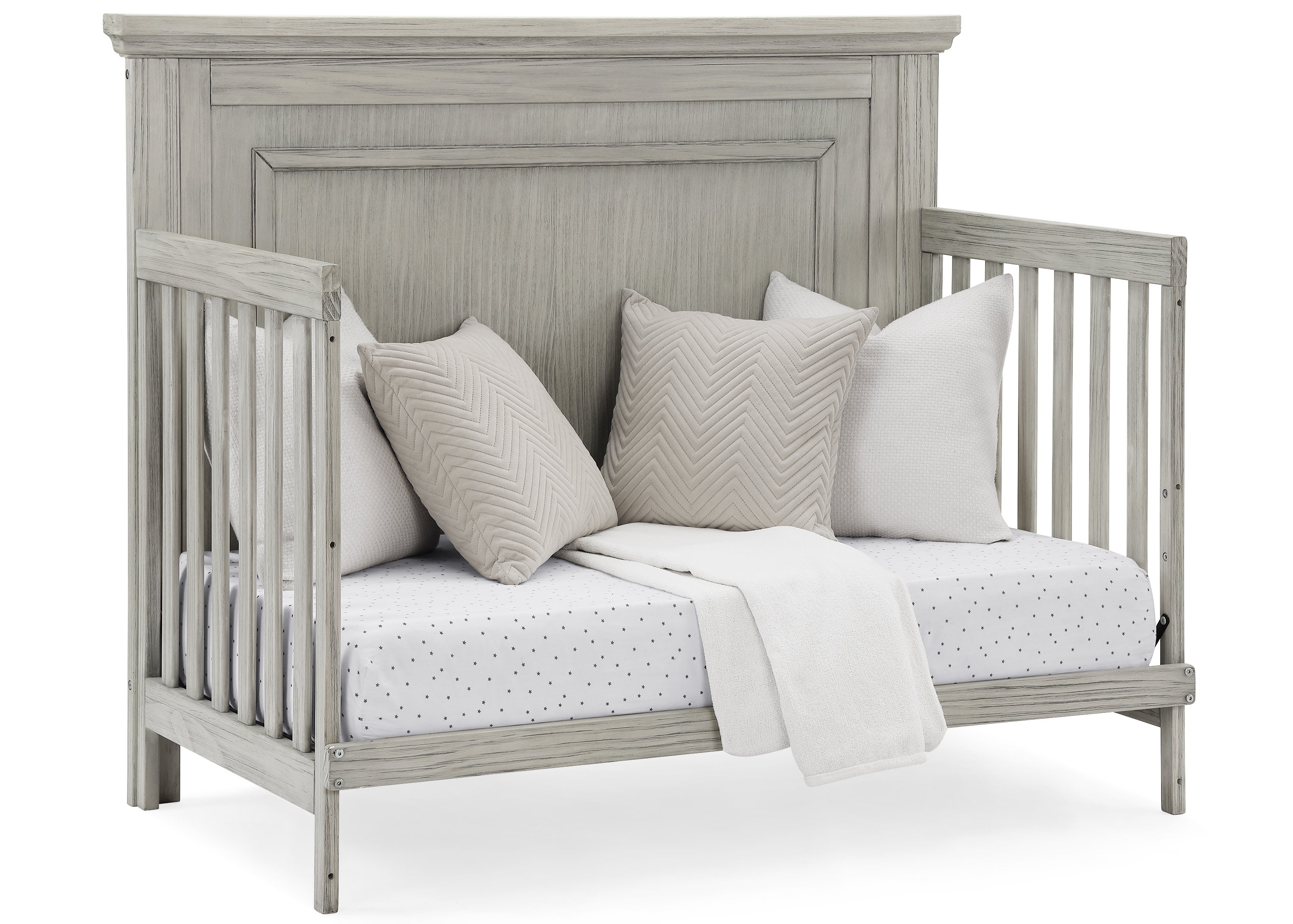 Paloma 4-in-1 Convertible Baby Crib - Toddler Bed, Daybed & Full-Size Bed - Modern Nursery Furniture for Boys & Girls - Perfect for Newborns to Teens Bedroom