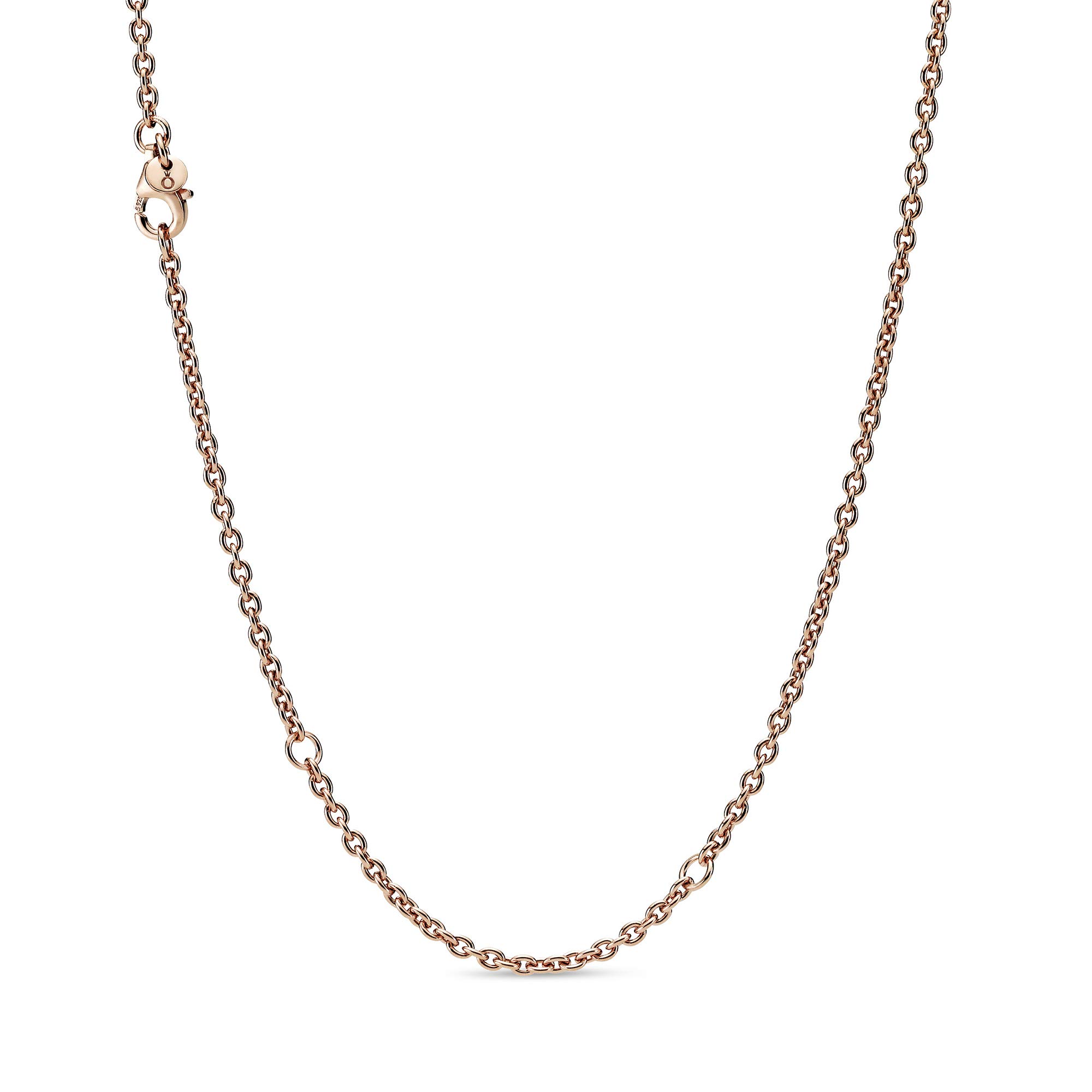 PANDORA Sterling Silver Cable Chain Necklace for Women - Elegant Layering Piece for Everyday Wear & Special Occasions