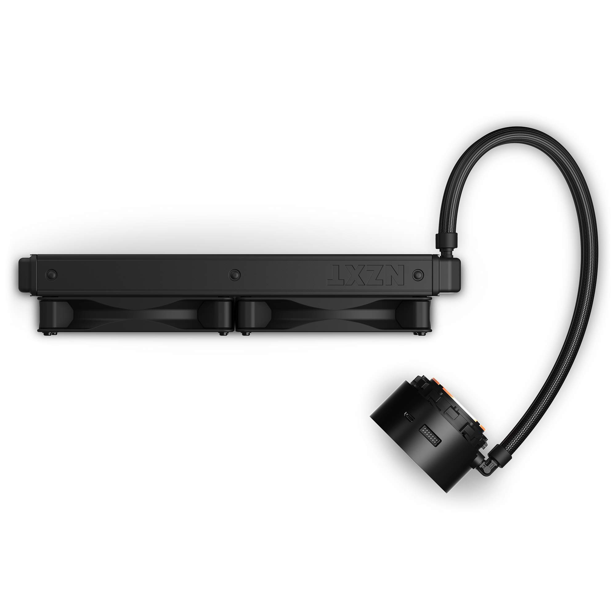 NZXT Kraken Z63 280mm AIO RGB Liquid CPU Cooler with Customizable LCD Display - Improved Pump & Aer P 140mm Radiator Fans (2 Included) - CAM V4 Software Control - Black - Perfect for Gaming PCs and High-Performance Workstations
