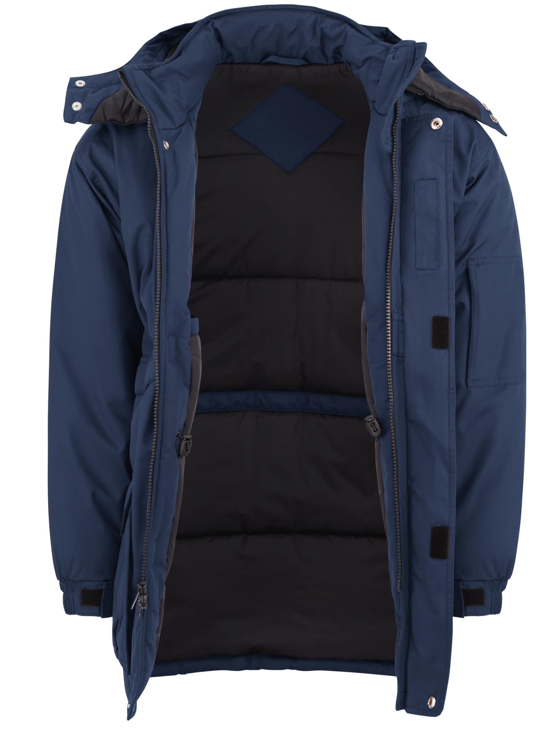 Red Kap Men's Heavyweight Winter Parka Jacket - Waterproof, Windproof, Insulated for Extreme Cold Weather - Perfect for Outdoor Work, Hiking & Snow Activities