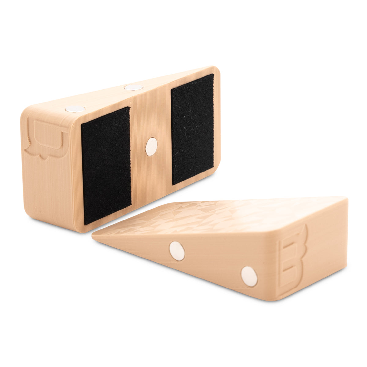 DecentBit Fingerboard Ramp with Click N' Flip Kickers - Professional Tech Deck Skateboard Ramp for Finger Tricks & Stunts - Perfect for Home, Office & Skate Park Practice