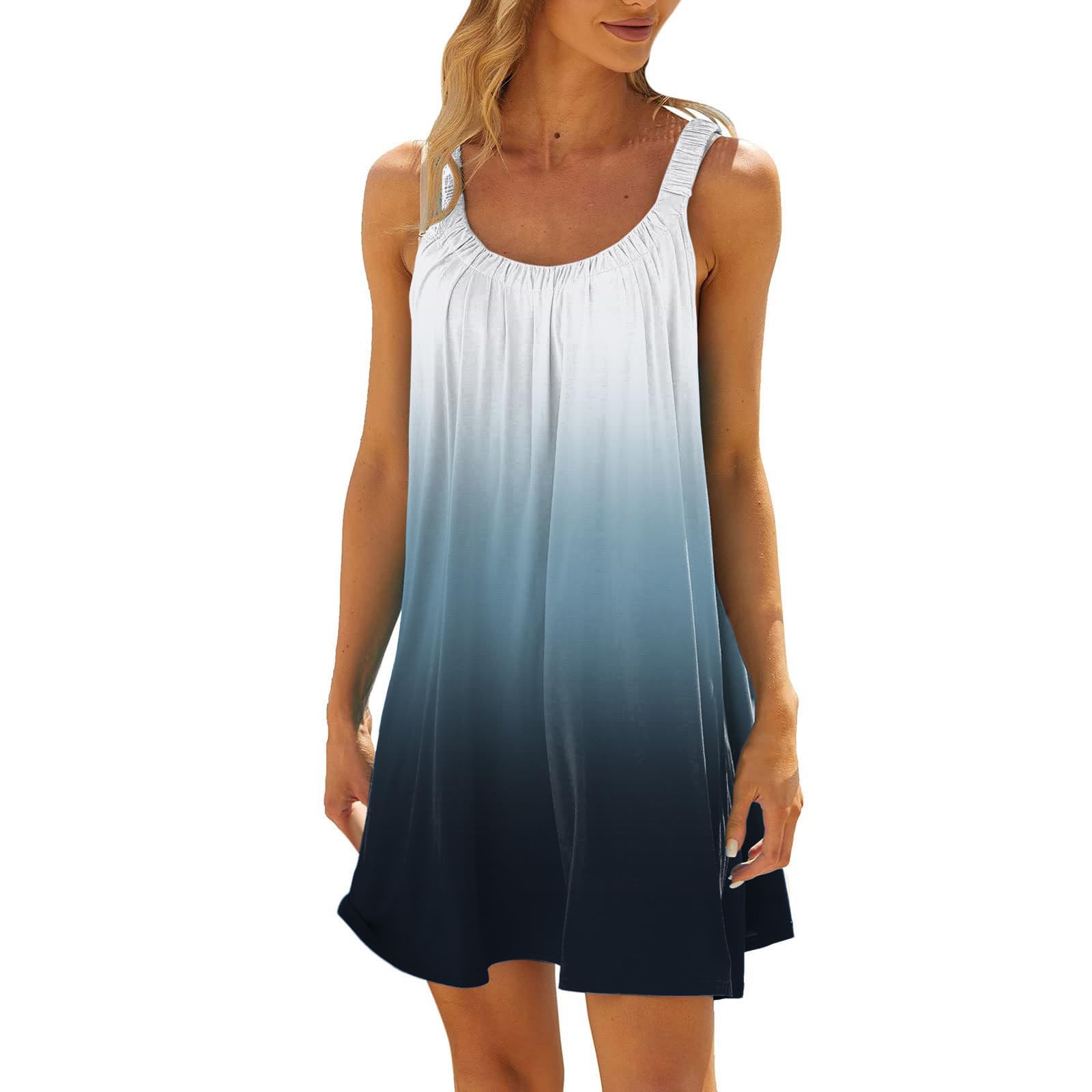 Women's Summer Dresses - Casual Beach Cover Ups, Sundress & Bikini Coverups for Vacation, Halter Short Dresses | Perfect for Beach Trips, Pool Parties & Tropical Getaways