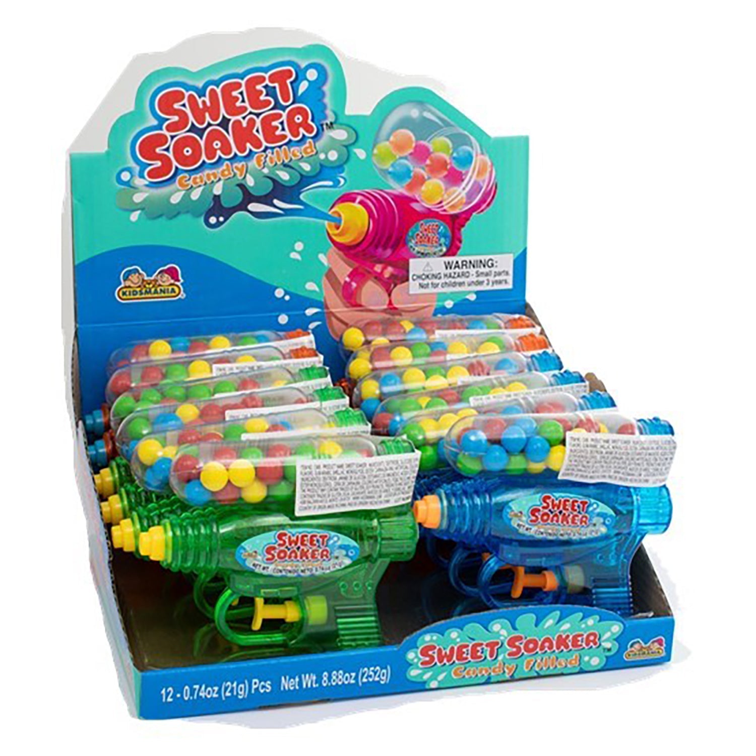 Kidsmania Sweet Soaker Water Balloons | 12 Count Pack for Outdoor Summer Water Games, Pool Parties and Backyard Fun