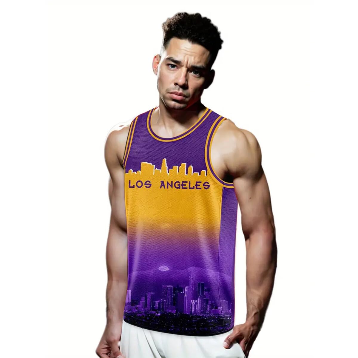 Basketball City Jerseys for Men - Sports Fan Shirts & Gifts with Custom Printing (Sizes S-2XL) - Perfect for Game Day, Fan Events & Gift Giving