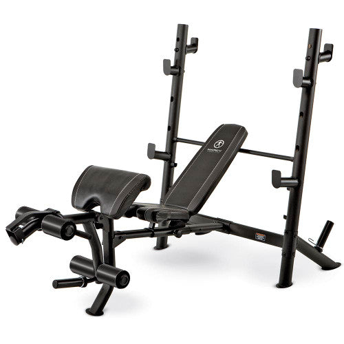 Marcy Diamond Mid Size Weight Bench MD 867W - Adjustable Home Gym Equipment for Strength Training & Workouts - Perfect for Home Fitness, Bodybuilding & Exercise Routines