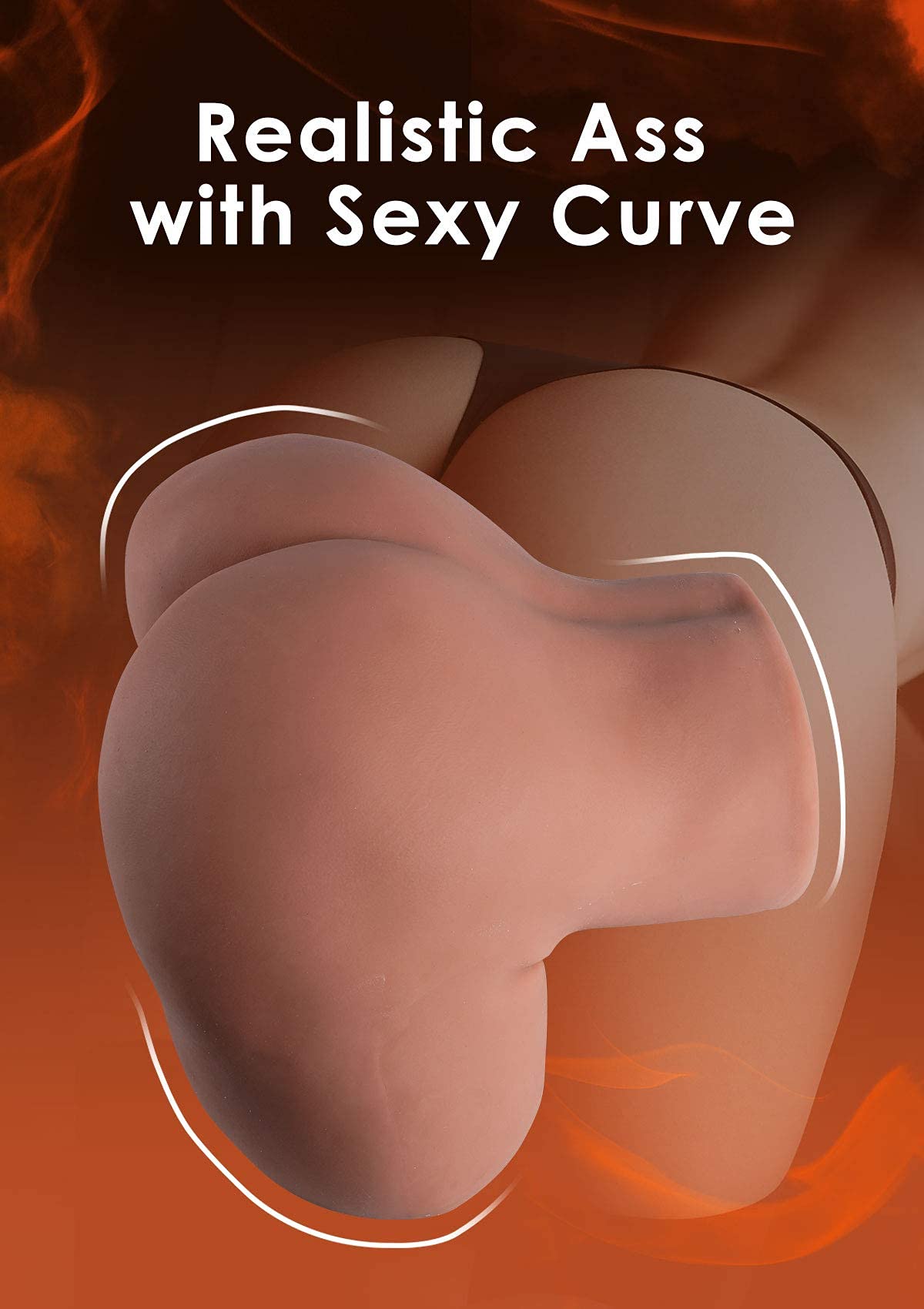Realistic 31.9LB Life-Size Female Butt Sex Doll for Men - TANTALY Rosie (Wheat) with Tight Vaginal & Anal, Sucking Labia, Lifelike Masturbator Toy | Perfect for Discreet Solo Play, Adult Fantasy Fulfillment & Enhanced Intimate Experience