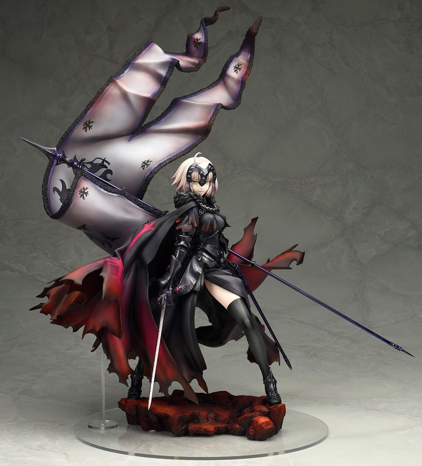 Fate/Grand Order 1/7 Scale Figure - Avenger/Jeanne d'Arc (Alter) Statue - Collectible Anime Character Model for Display & Home Decor
