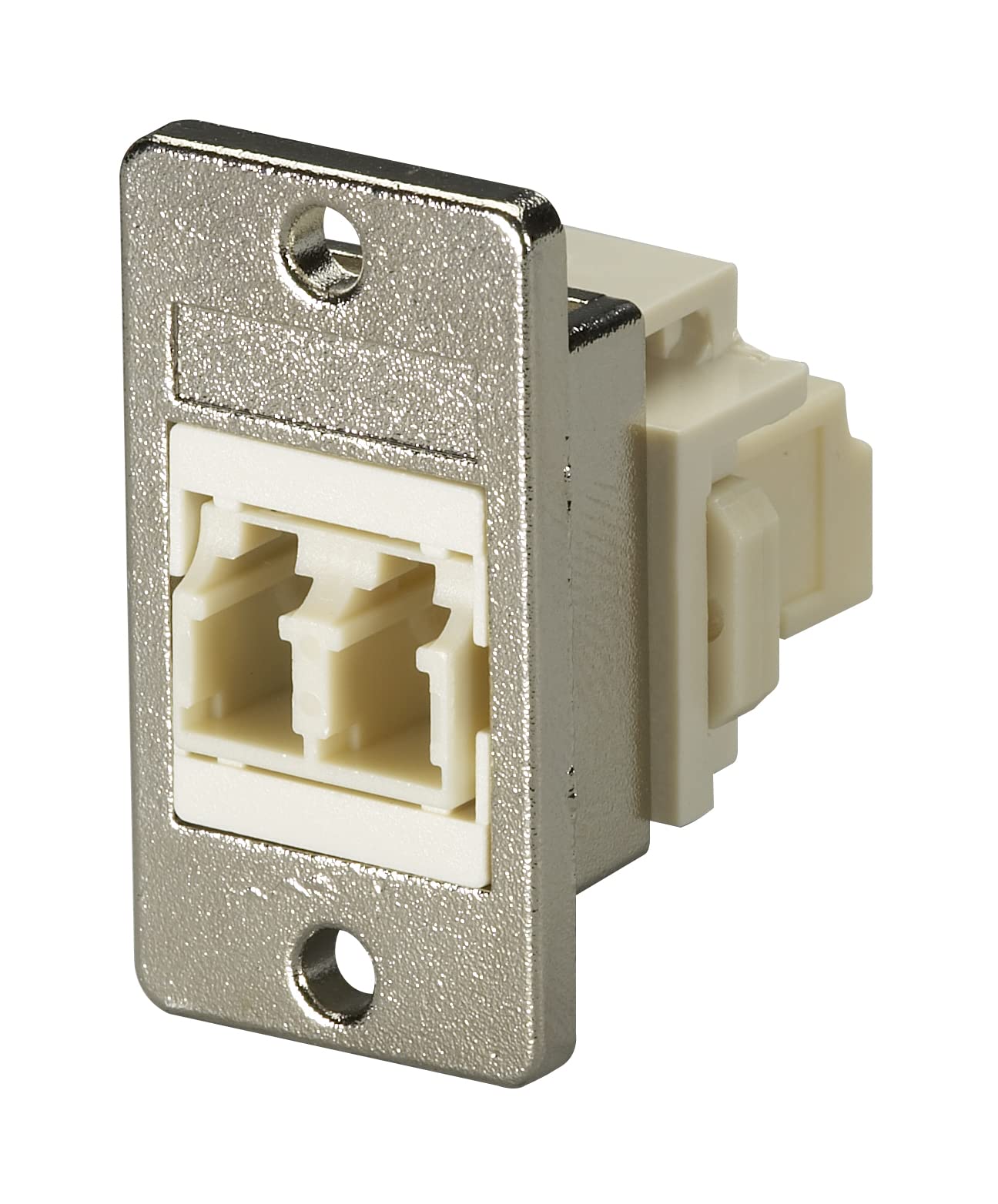 Black FMT1000 Panel Mount Bezel - Silver for Network Installations