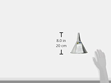 LubriMatic 75-501 1 Quart Galvanized Steel Utility Funnel - Heavy Duty Oil & Fluid Transfer for Automotive, Workshop & Home Use