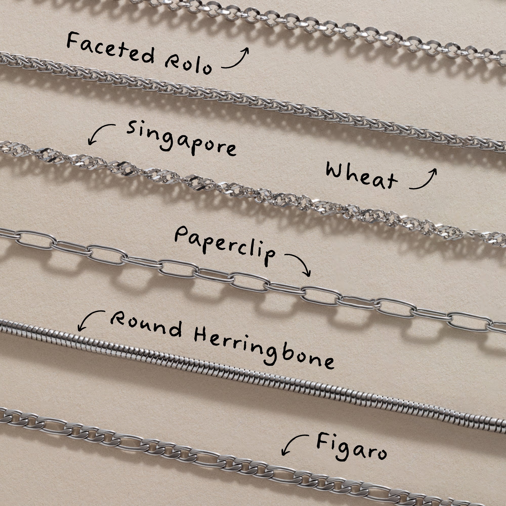 Figaro Chain Necklace - Dainty Layering Gold Charm Necklace for Women | Perfect for Layering, Everyday Wear & Gift Giving