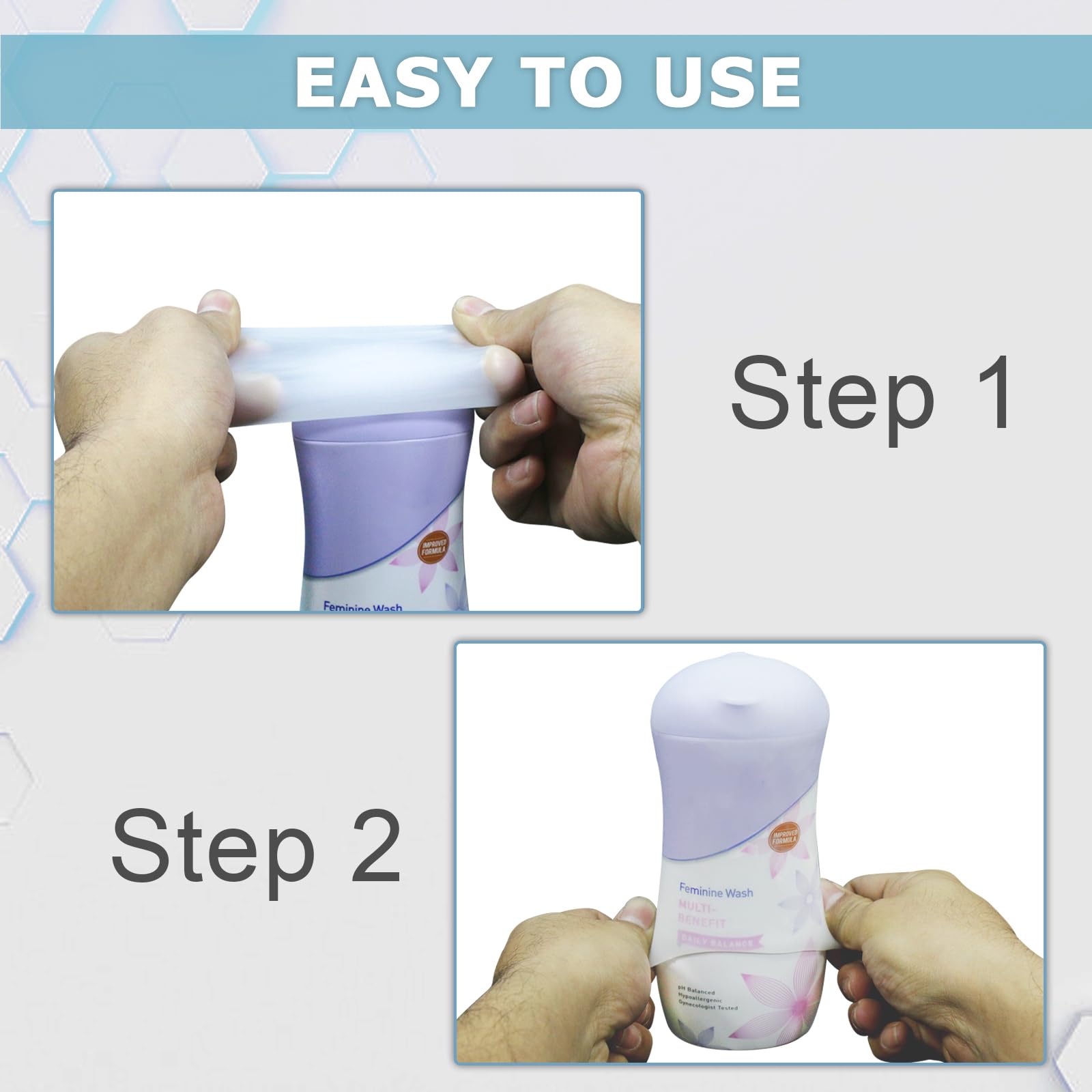 8 Pack Silicone Bottle Covers for Travel - Leak Proof Elastic Sleeves for Toiletries | Cruise Essentials, Travel Accessories for Women & Men | Perfect for Airplane, Cruise Ship & Vacation Packing