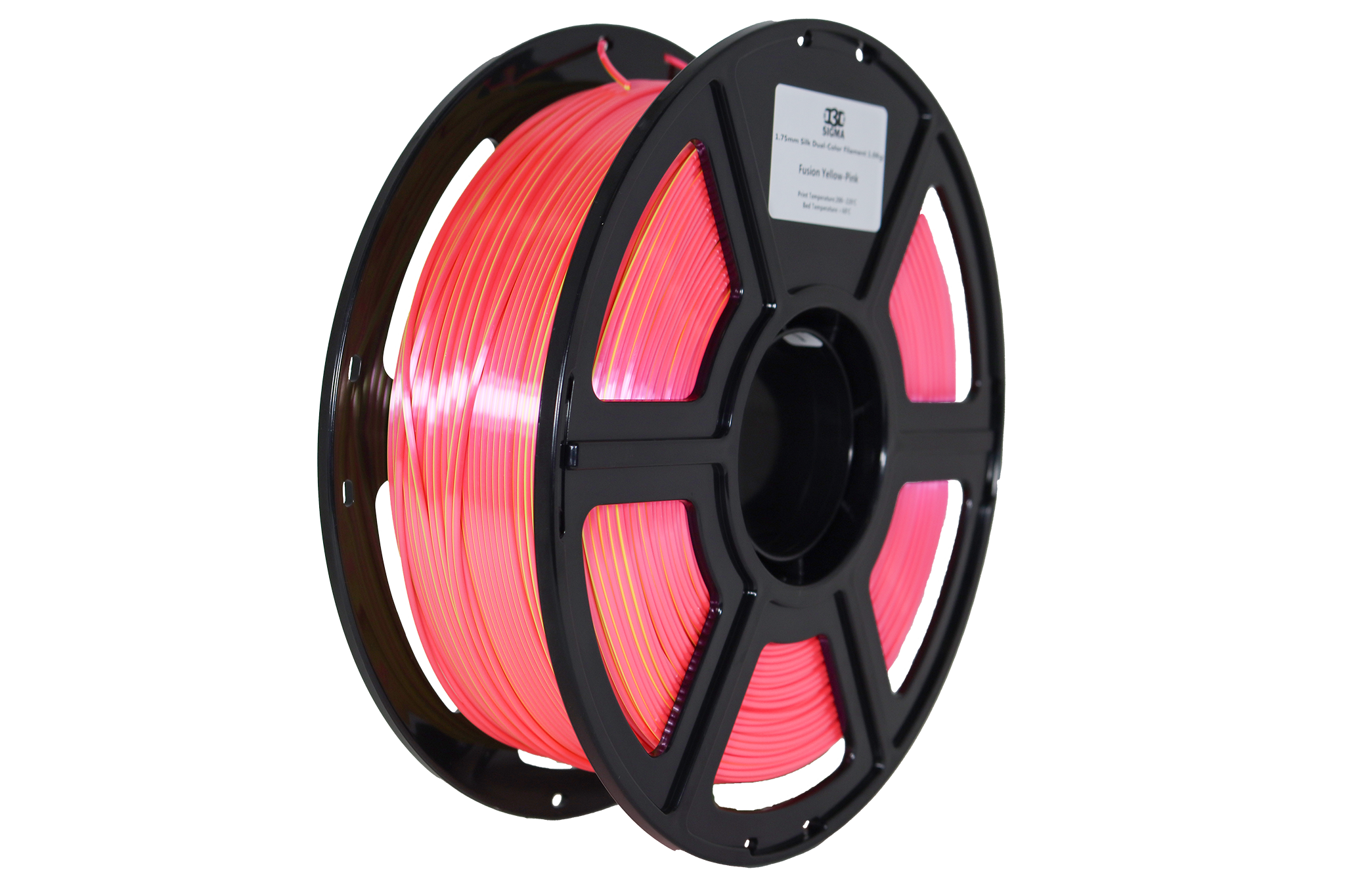 Premium D3D Sigma Silk PLA Filament 1.75mm - 1kg Spool with Vibrant Multi-Color Options for 3D Printing, DIY Projects & Creative Crafts