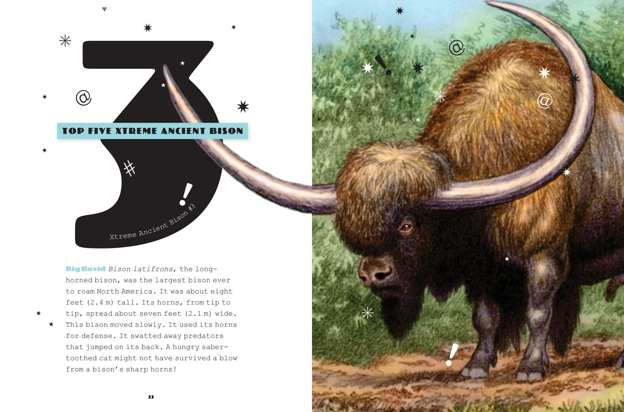 Ancient Bison Book - 9781640264328 | Prehistoric Wildlife Guide, Paleontology & Natural History | Perfect for Students, Researchers & Nature Enthusiasts