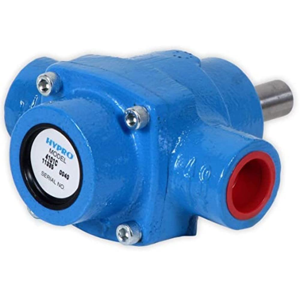 Hypro 4101C Cast Iron 4-Roller Pump - 7.2 GPM Max Flow - Heavy Duty Industrial & Agricultural Water Transfer for Irrigation, Spraying & Fluid Handling