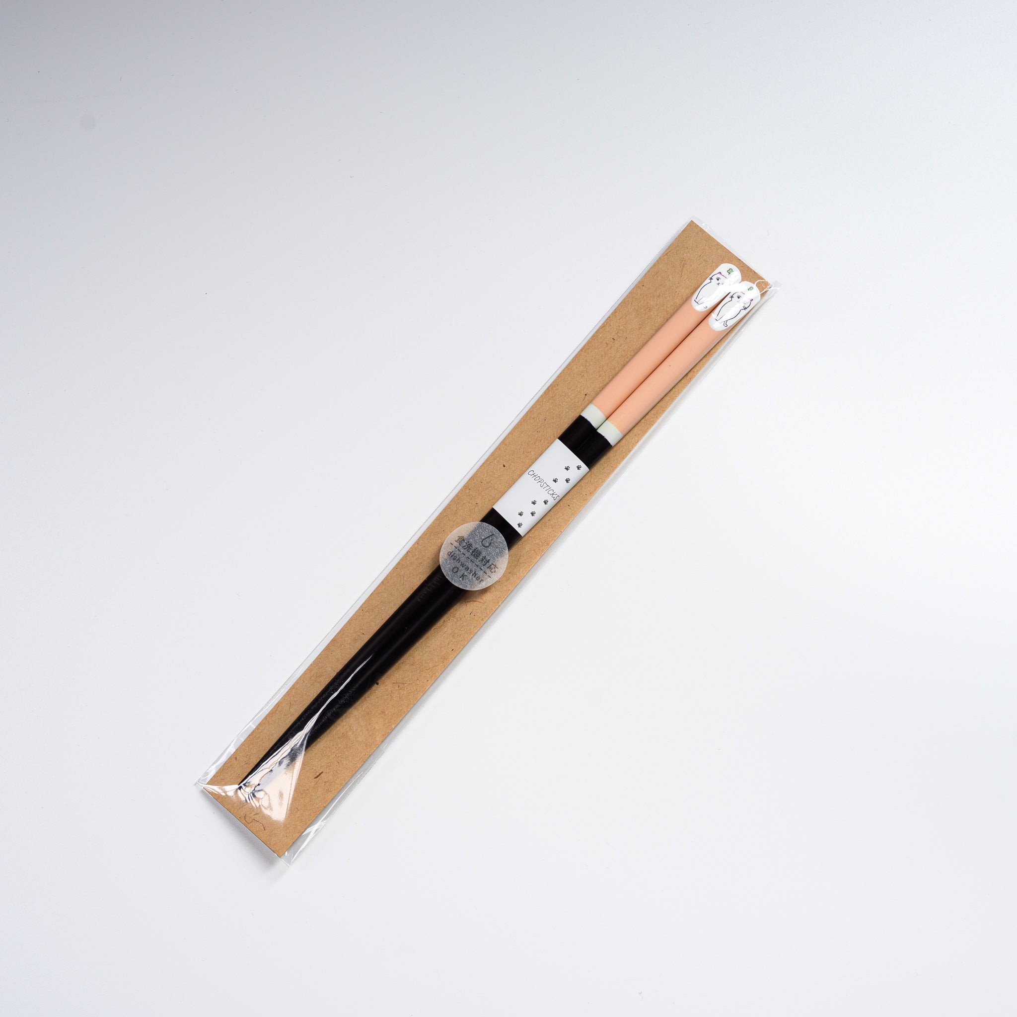 Meow Meow Chopsticks - 4 Cute Cat-Themed Japanese Style Chopsticks for Sushi, Ramen & Asian Cuisine | Perfect Gift for Cat Lovers & Anime Fans