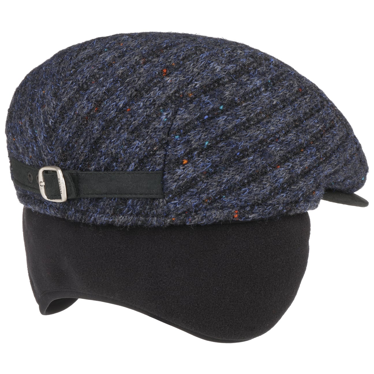 Stylish Matteo Earflaps Flat Cap by Mayser - Warm Winter Hat for Men & Women - Perfect for Outdoor Activities, Skiing, and Cold Weather Fashion