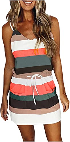 Stripe Khaki White Pink