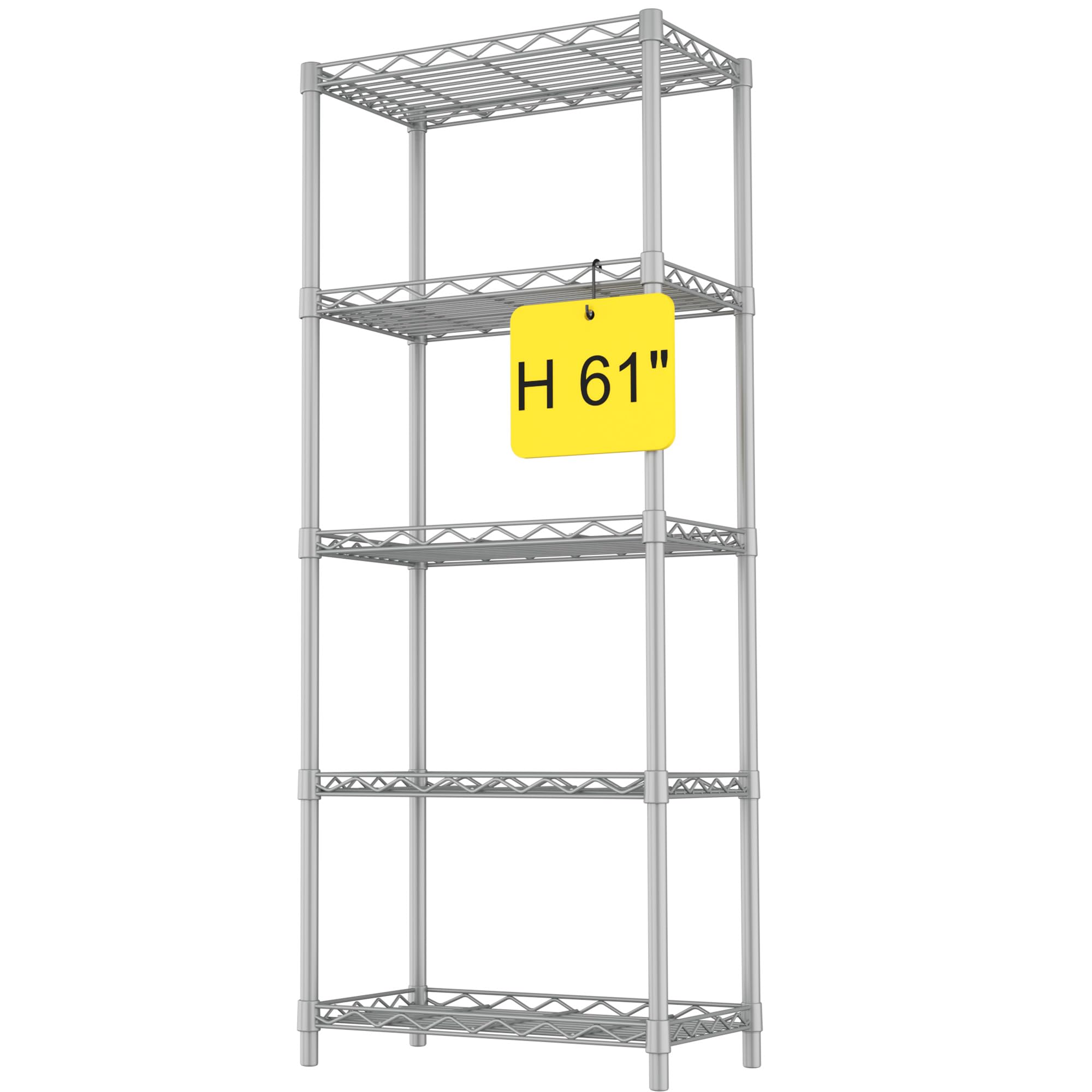 HOMEFORT 5-Tier Wire Shelving Unit - 21