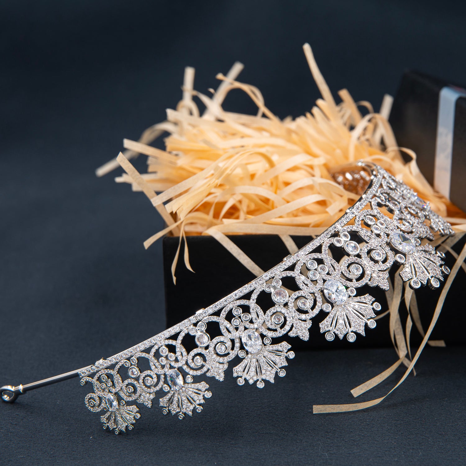 Empress Alexandra Feodorovna Kochli Replica Tiara CH10430 - Elegant Royal Jewelry for Weddings, Balls & Historical Reenactments