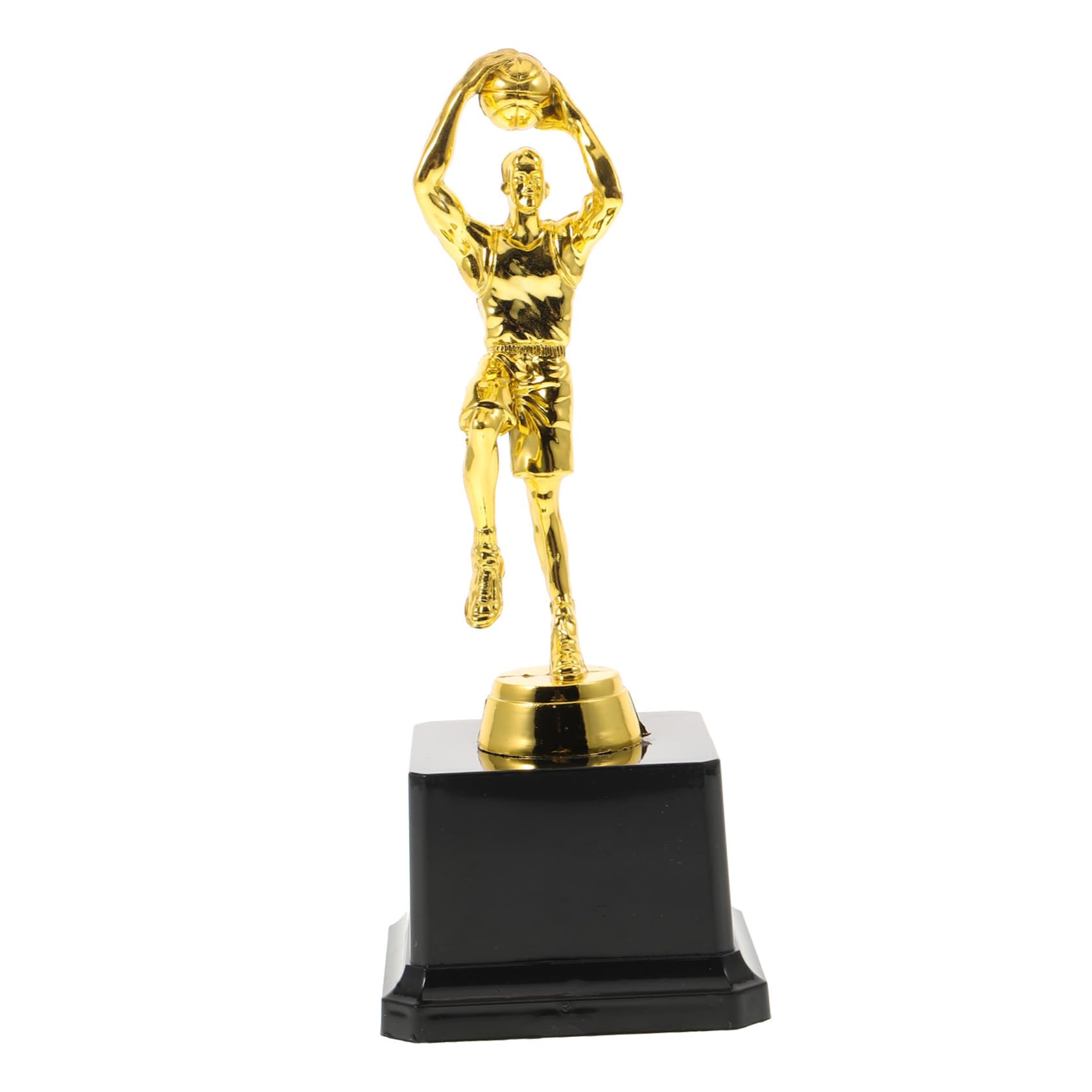 BRIGHTFUFU 2-Pack Classic Basketball Trophy Figurine - Commemorative Sports Award for Basketball Tournaments, Team Awards & Player Recognition